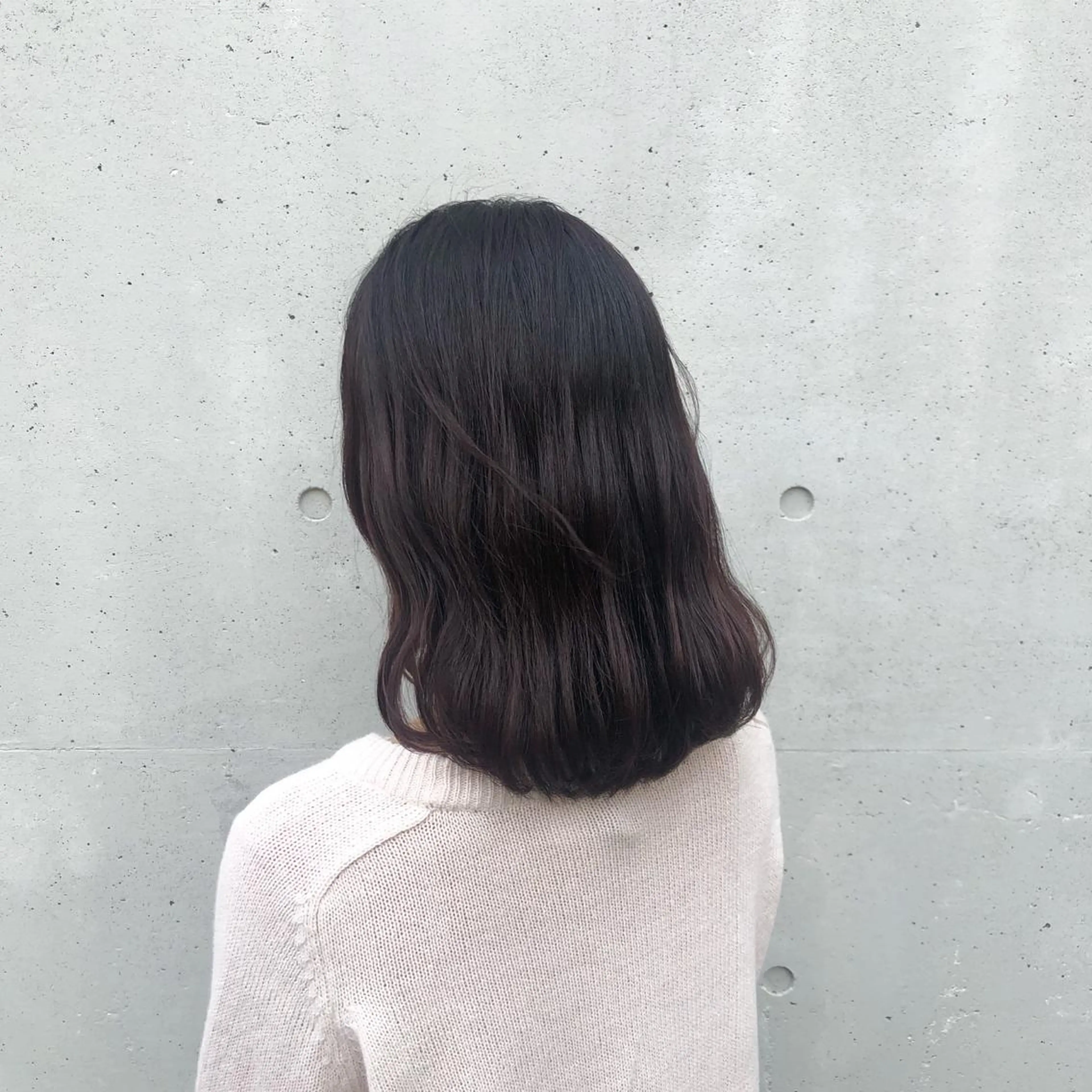 ミディアム カラー ピンクカラー カット ヘアカラー トリートメント 酸性縮毛矯正🧴韓国 レイヤー/髪質改善のヘアスタイル