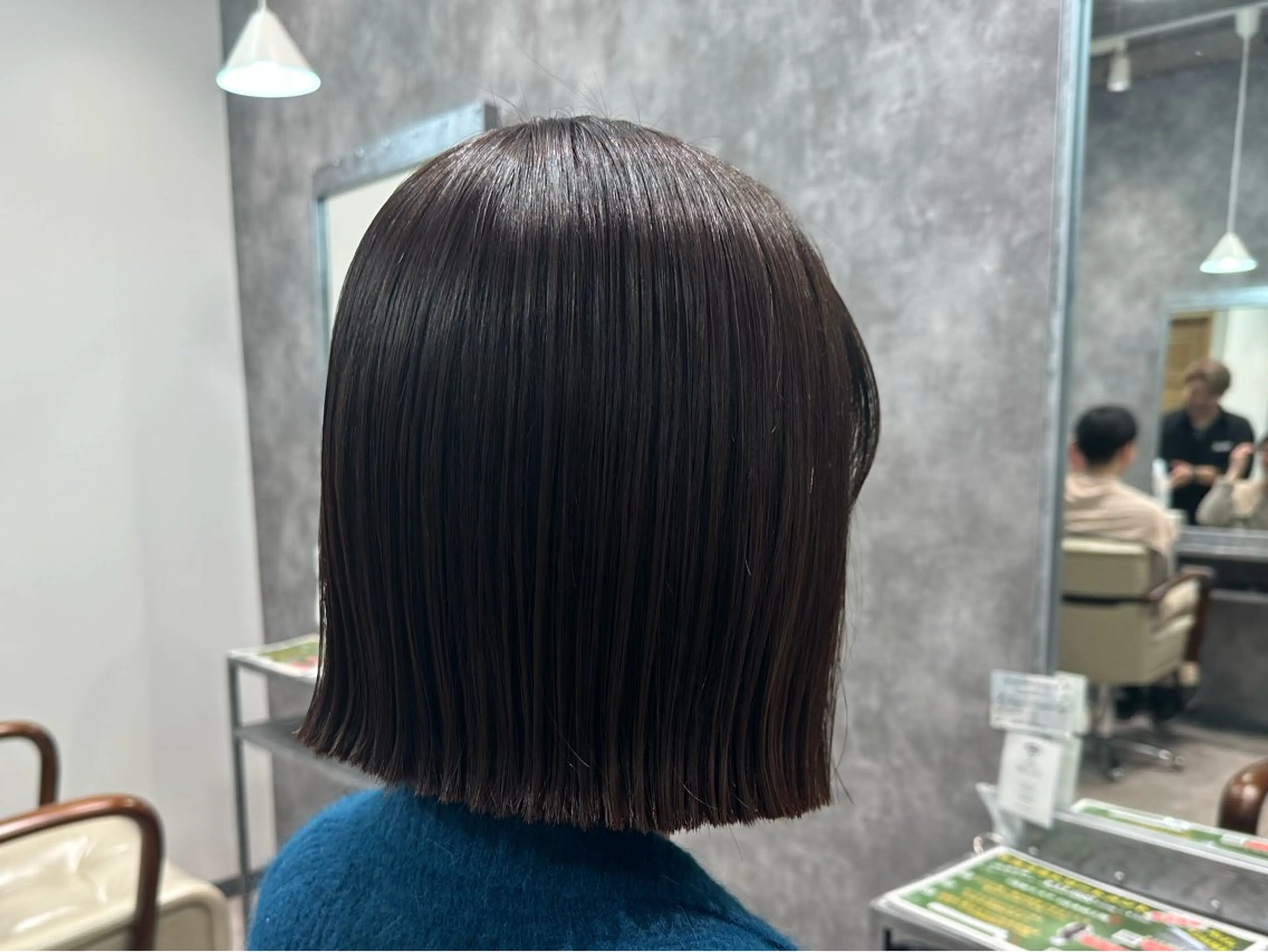 ミディアム カラー 似合わせボブ 🌻 北澤七海のヘアスタイル