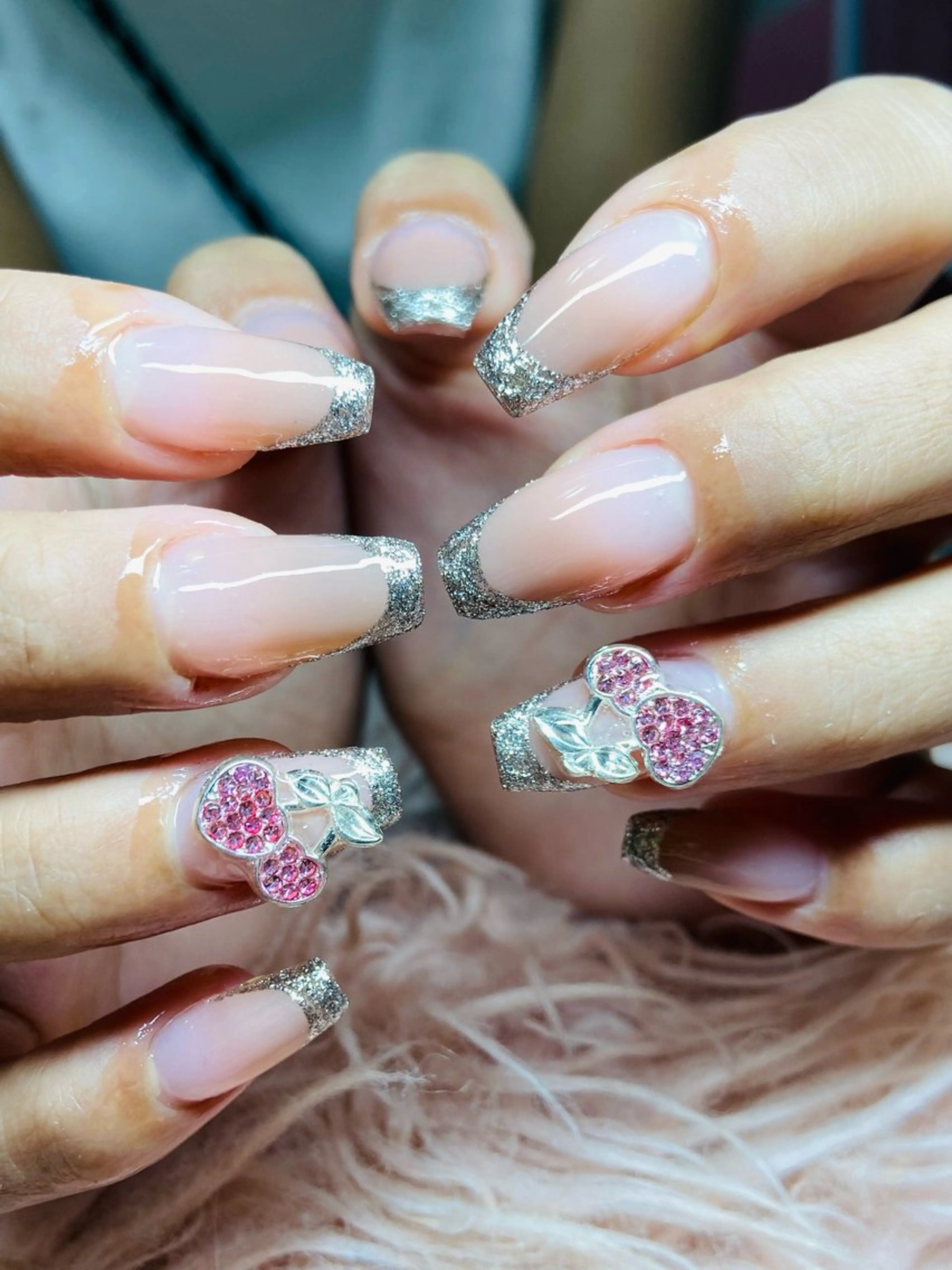 ネイル 長さ出し フレンチネイル HandSnail自宅サロン所属・HandSnail 座間自宅ネイルサロンのネイルデザイン