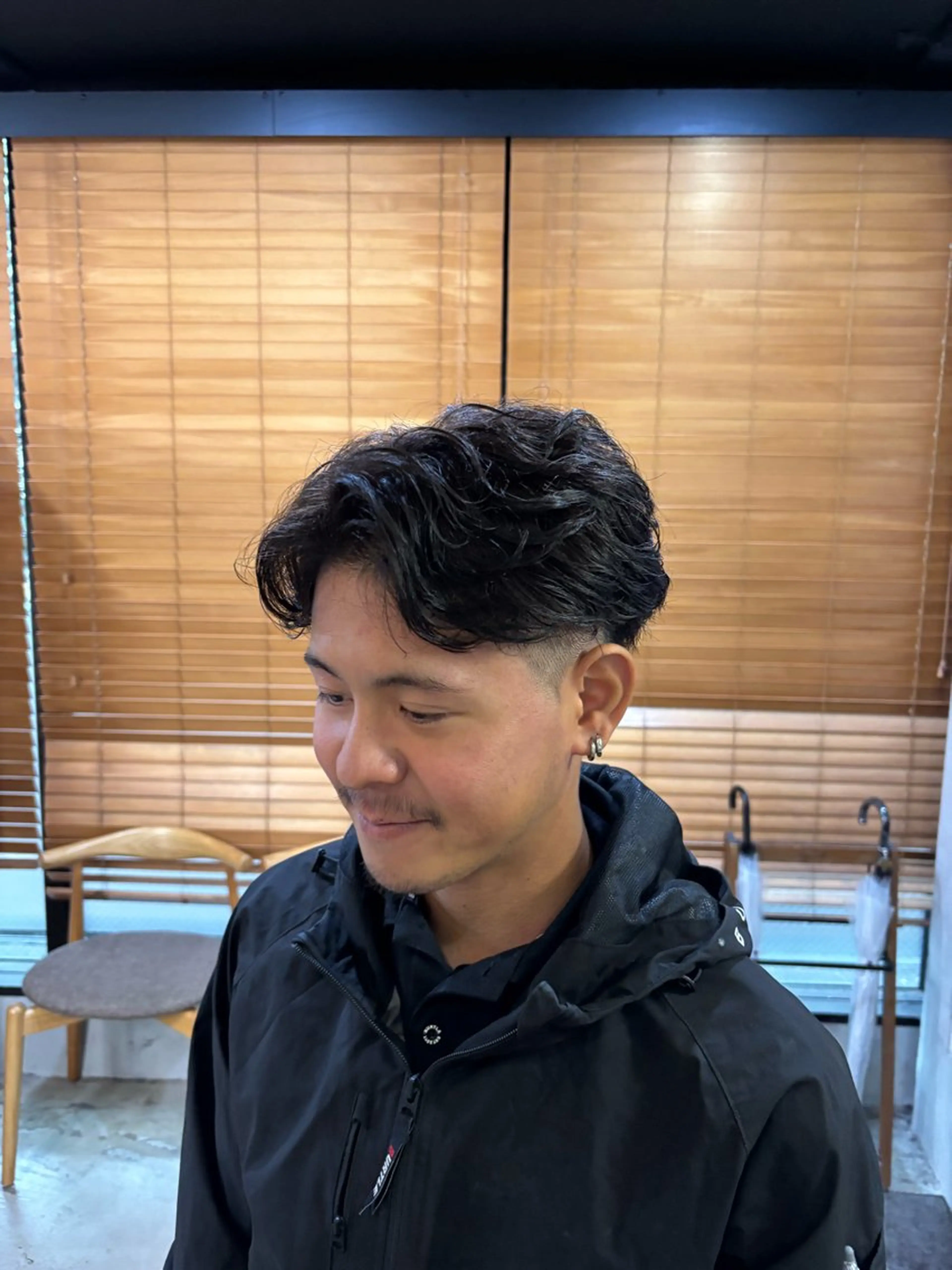 パーマ メンズ カット パーマ mono / Manatoのヘアスタイル