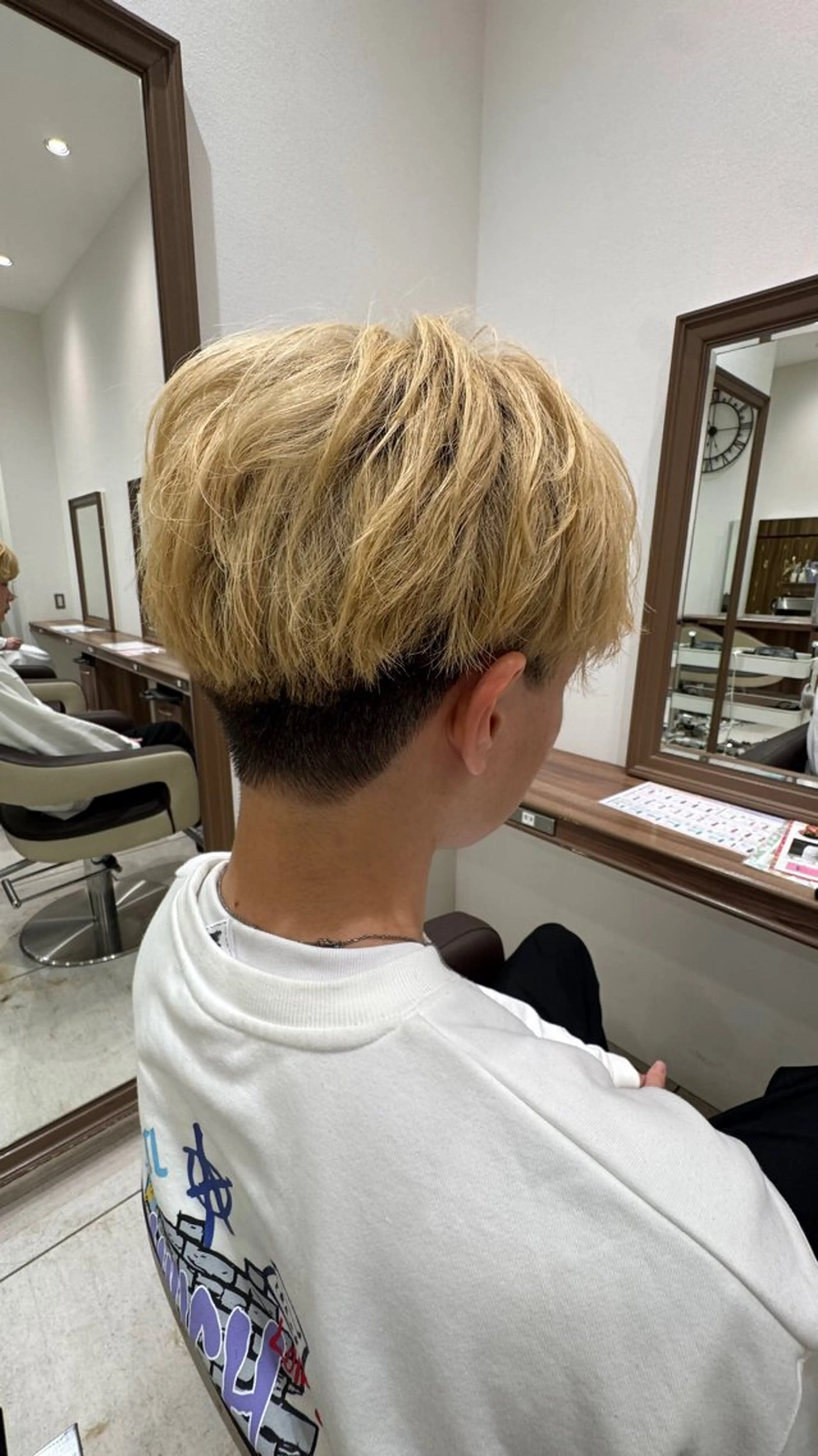 メンズ ツーブロック カット 薮押 いづみのヘアスタイル