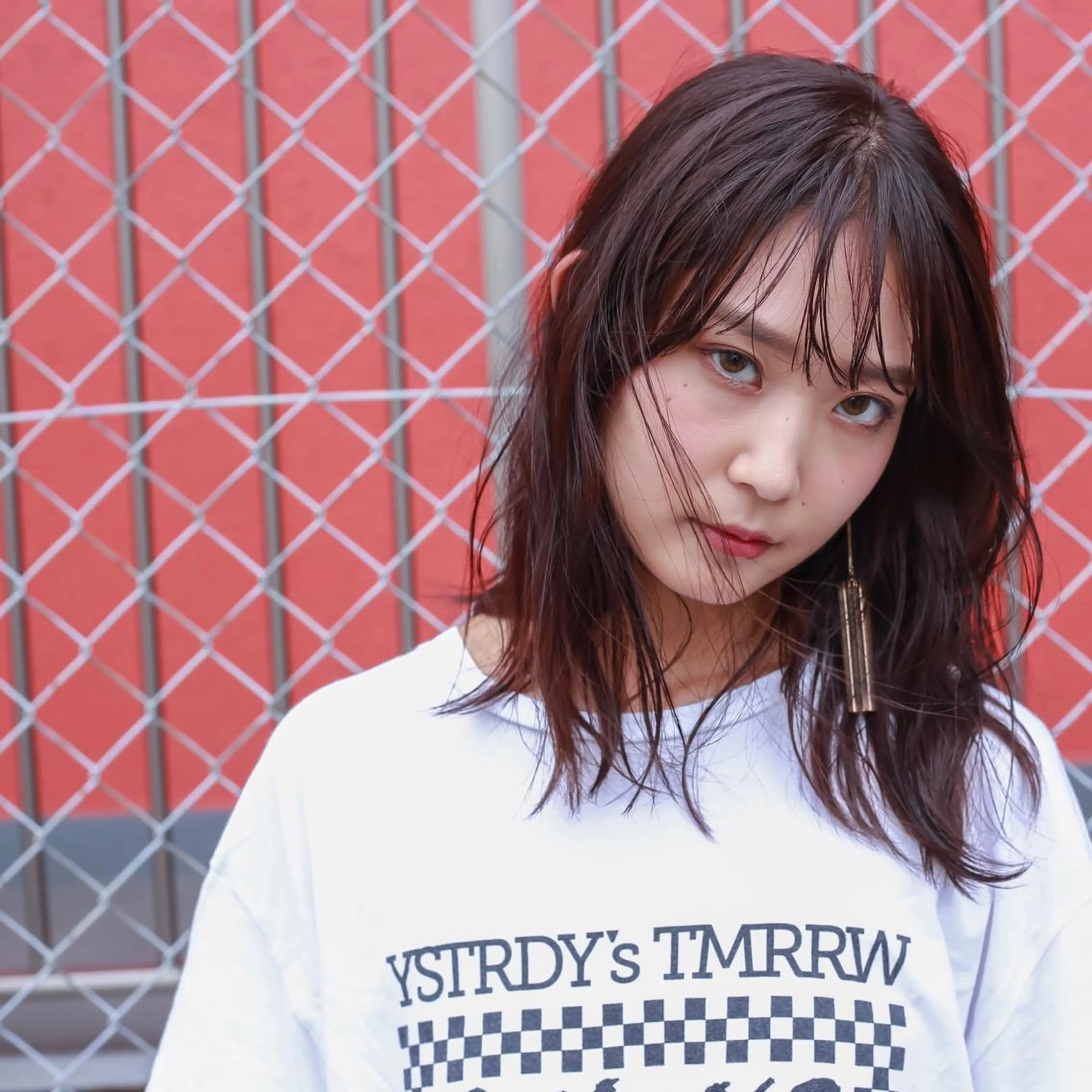 カラー グレージュ モーヴグレージュ nessヤマサキ リュウタのヘアスタイル