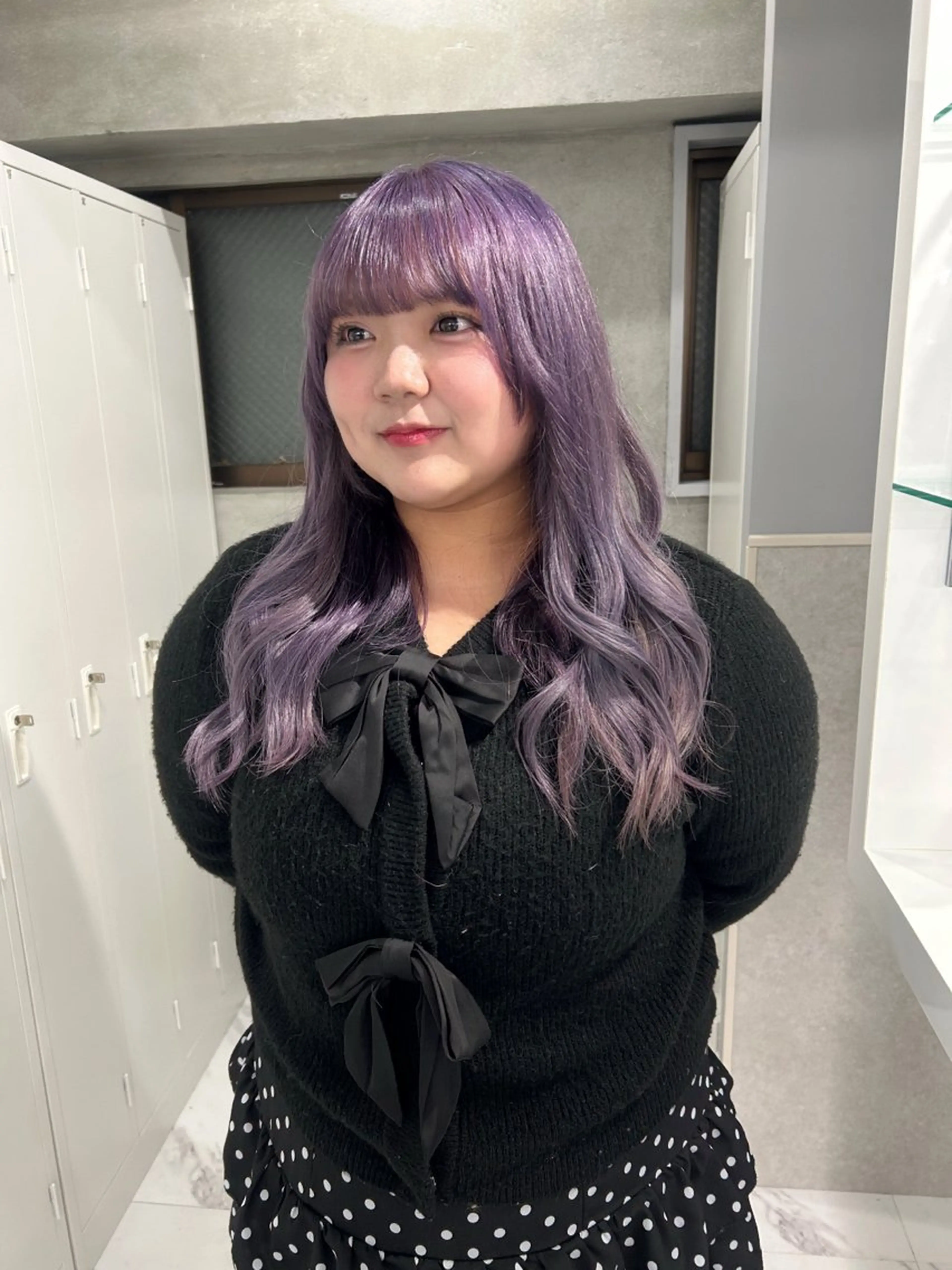 カラー ヘアカラー ️💜akari💜 ハイトーン/レイヤーのヘアスタイル