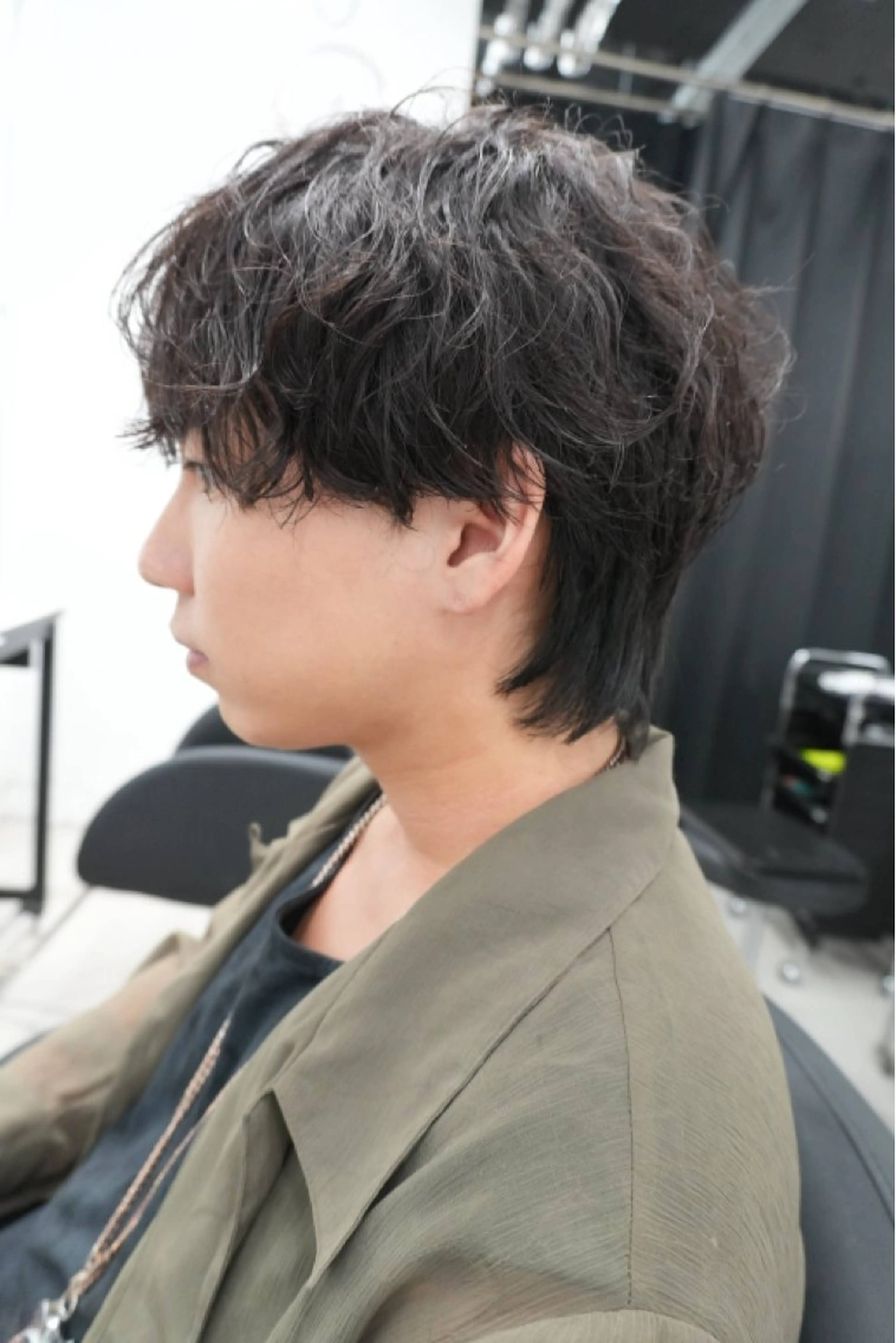 ショート パーマ メンズ カット パーマ トリートメント ヘアセット Pia/KIRIA /福岡美容室のヘアスタイル