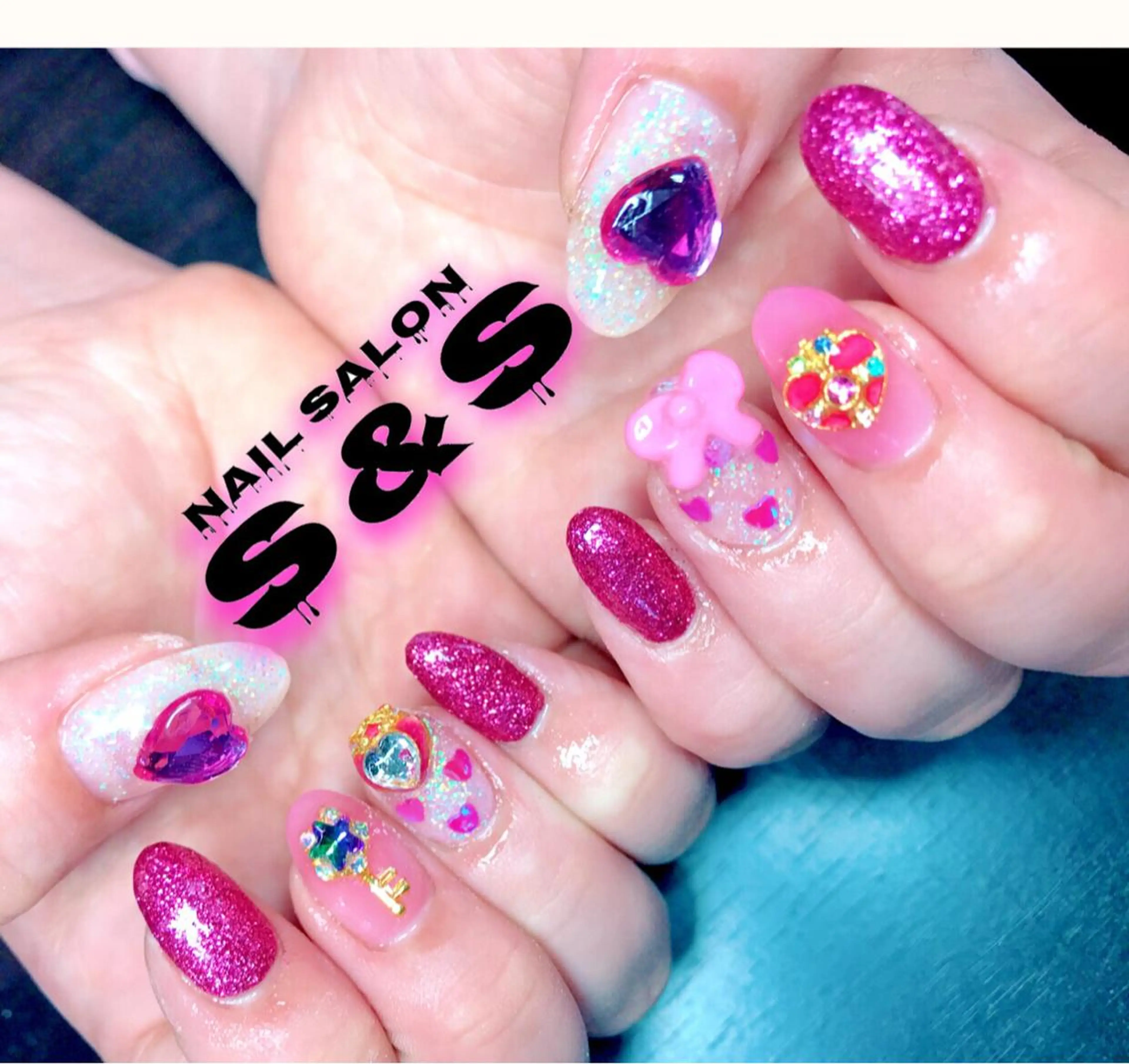 ネイル 長さ出し メンズネイル 持ち込み スカルプネイル ネイルチップ S&S 村田小百合のネイルデザイン