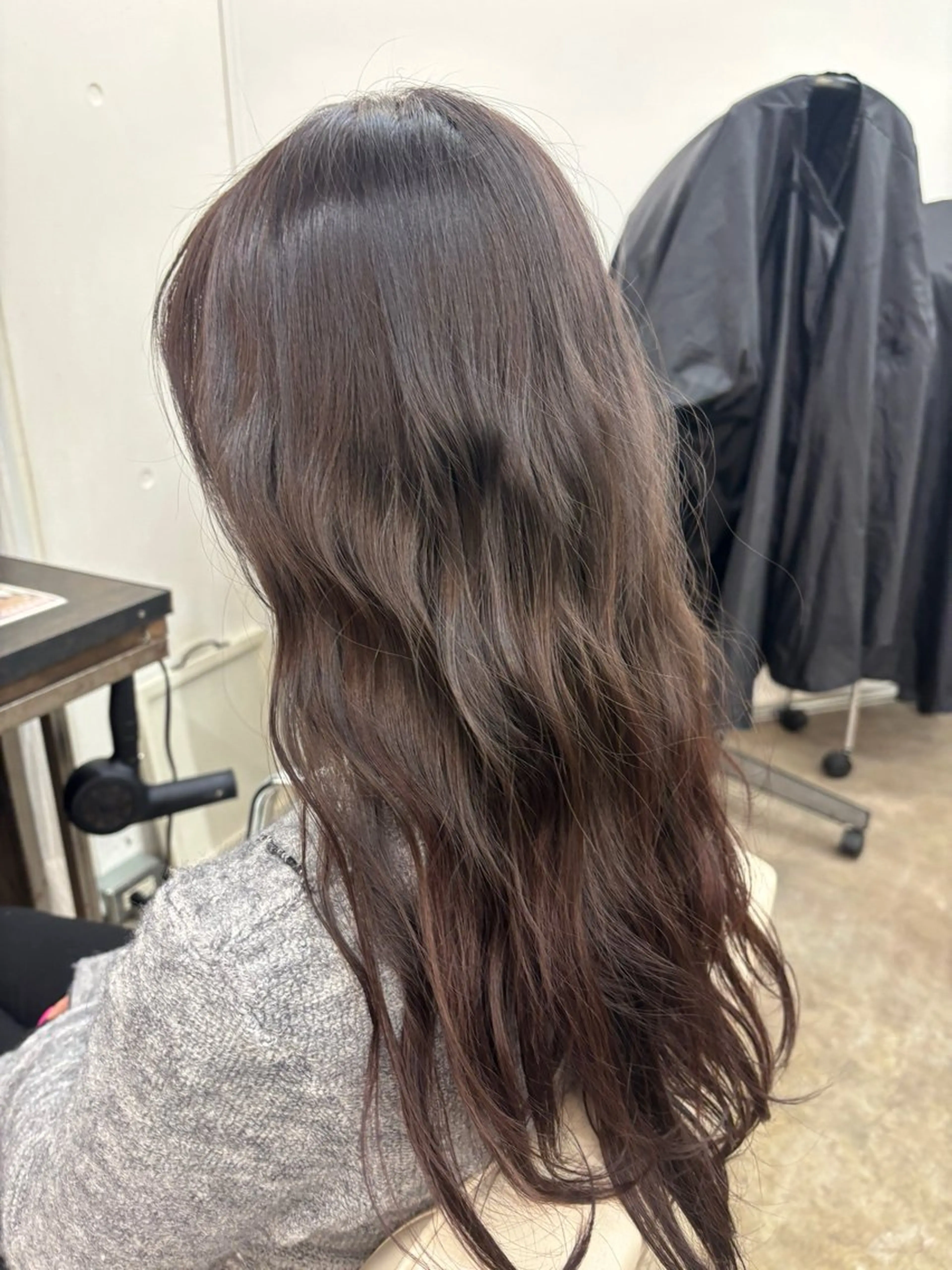 セミロング カラー ブリーチ 透明感カラー パープルカラー ヘアカラー GAKU/表参道/ MAGNOLiAのヘアスタイル