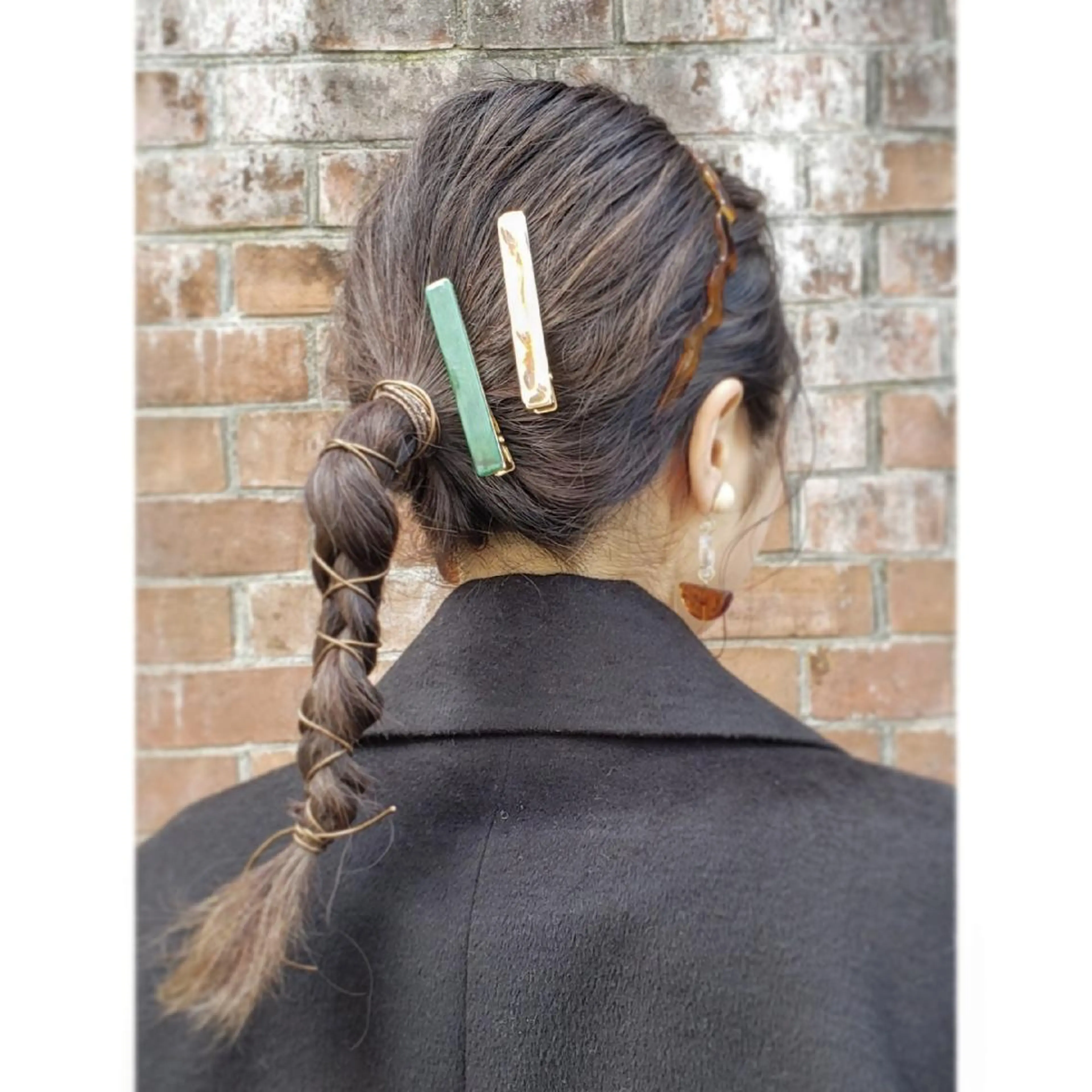 ヘアアレンジ カラー セミロング 髪質改善サロン🍃 AIRI のヘアスタイル