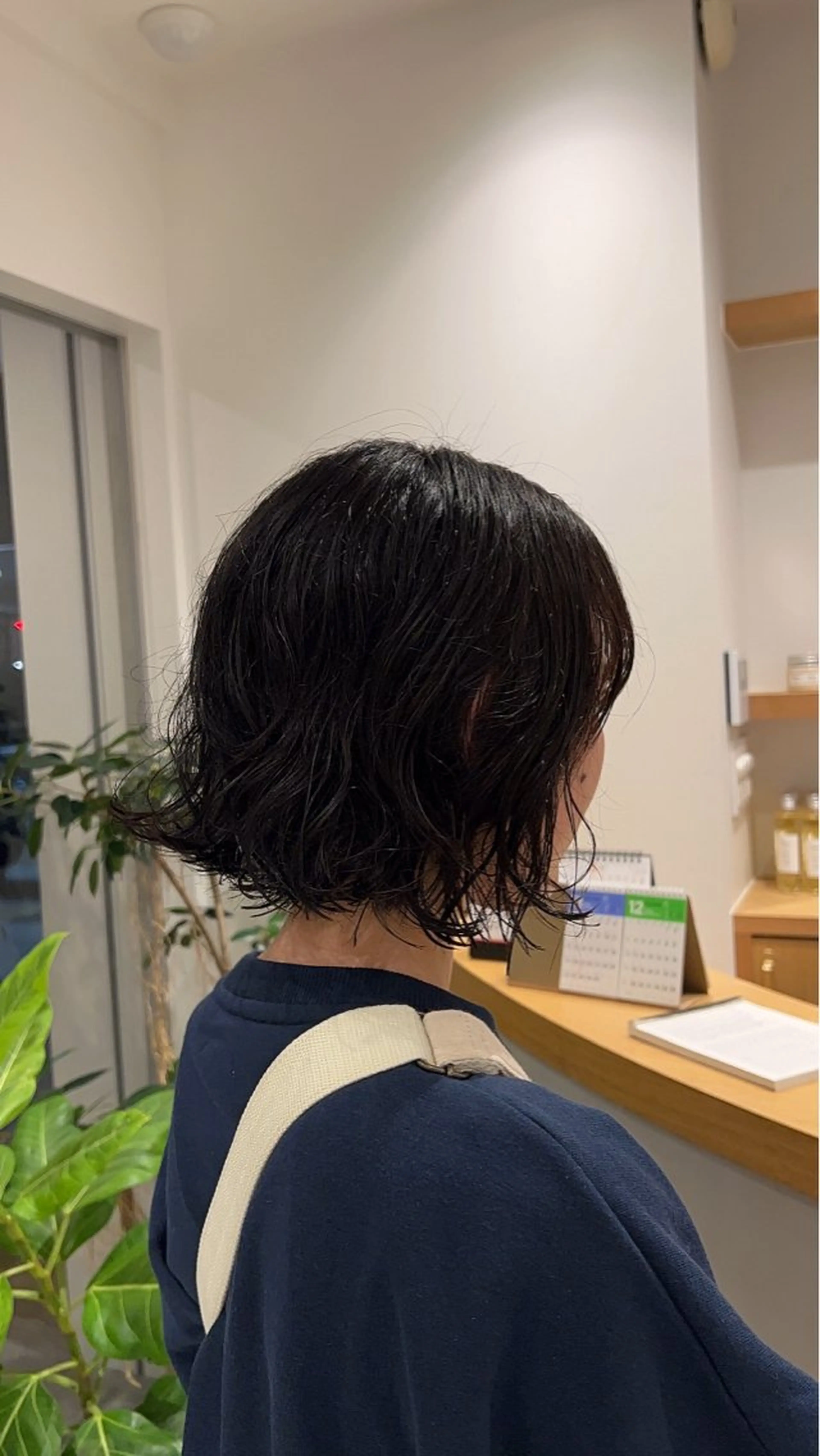 ショート パーマ ボブ CYAN.所属・山口 陸のヘアスタイル