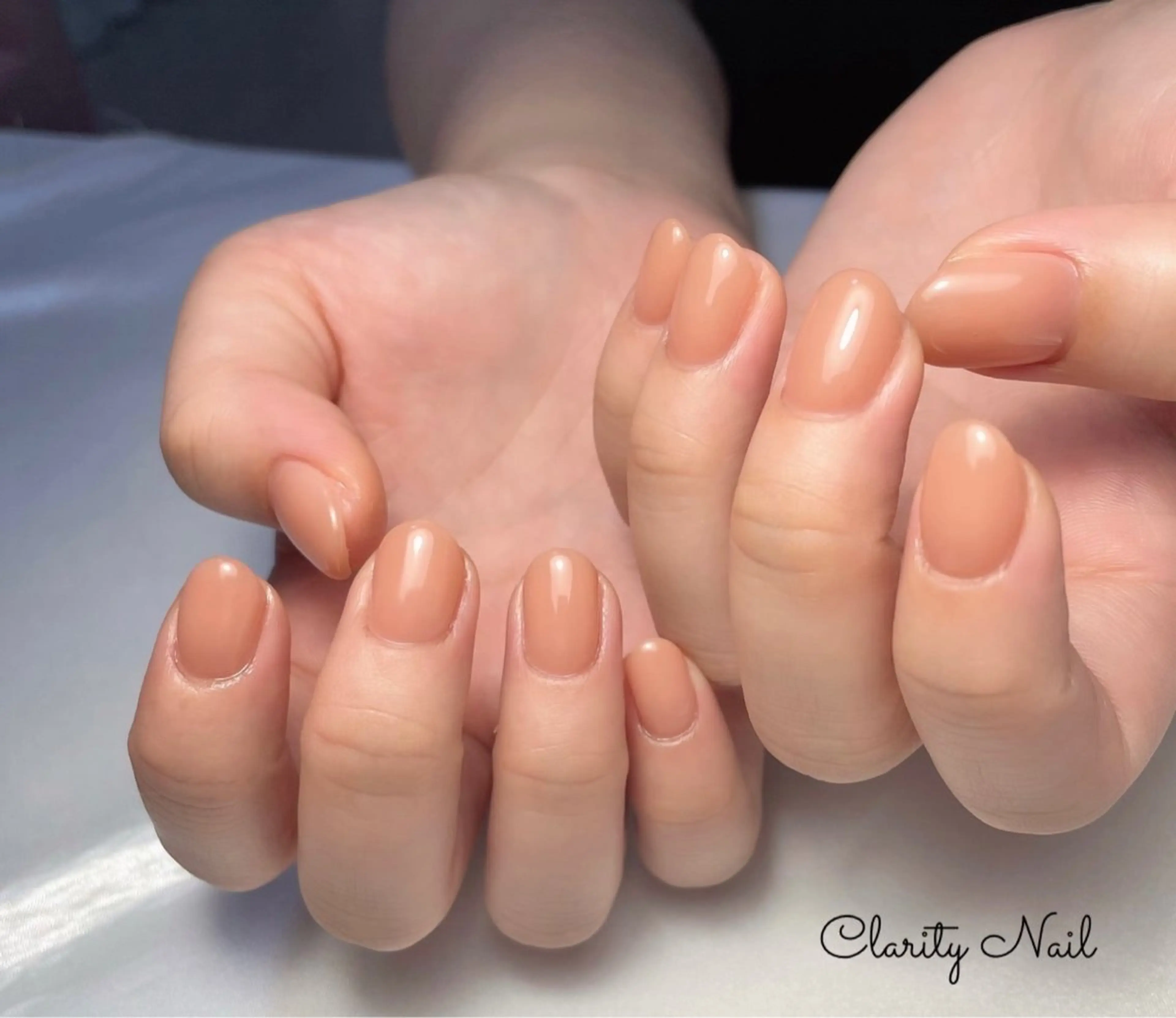 ネイル ワンカラーネイル ハンドネイル Clarity Nailのネイルデザイン