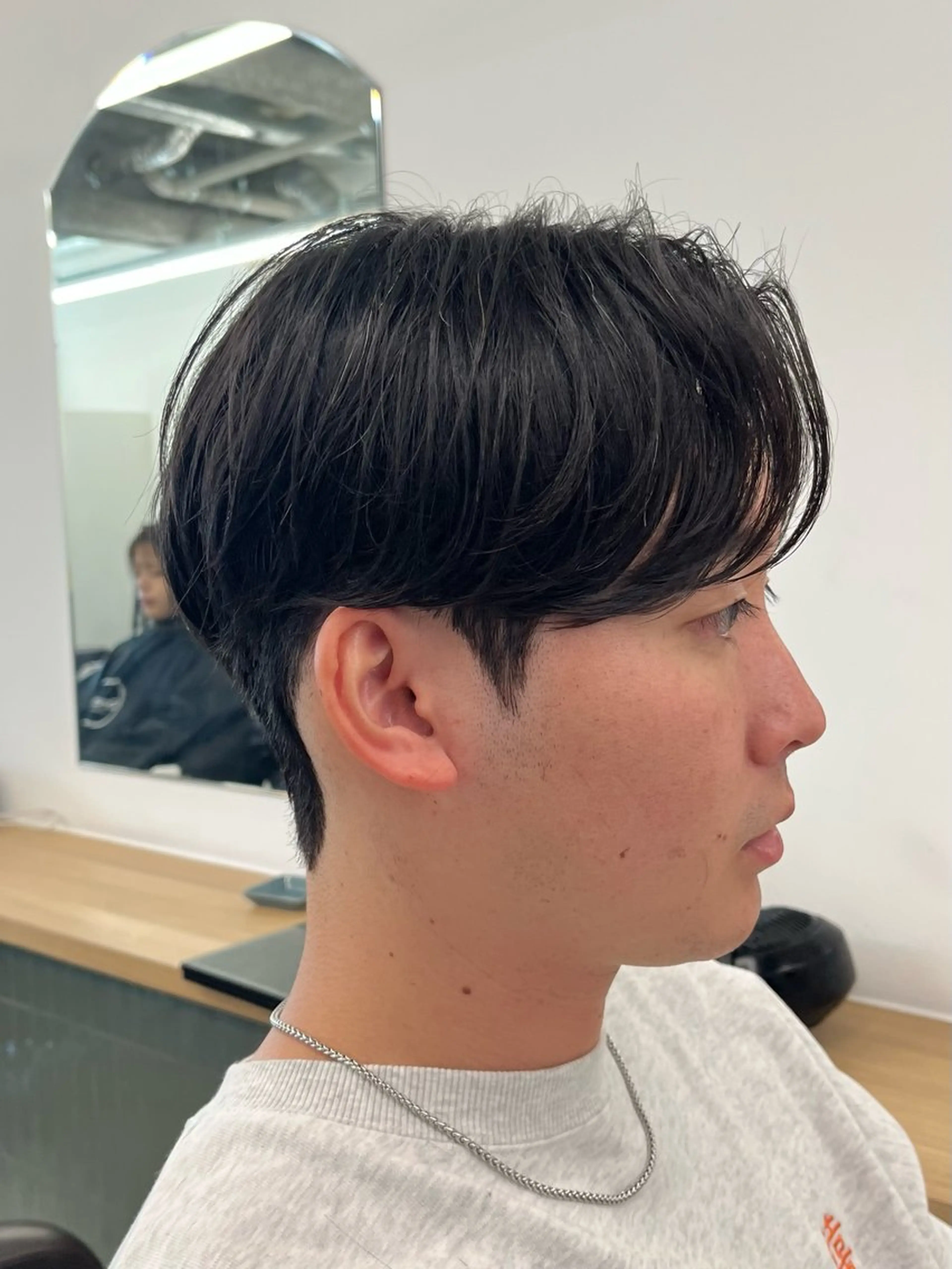 ショート パーマ メンズ カット パーマ トリートメント ヘアセット 🏆メンズヘア特化 🥇代表りんぺーのヘアスタイル