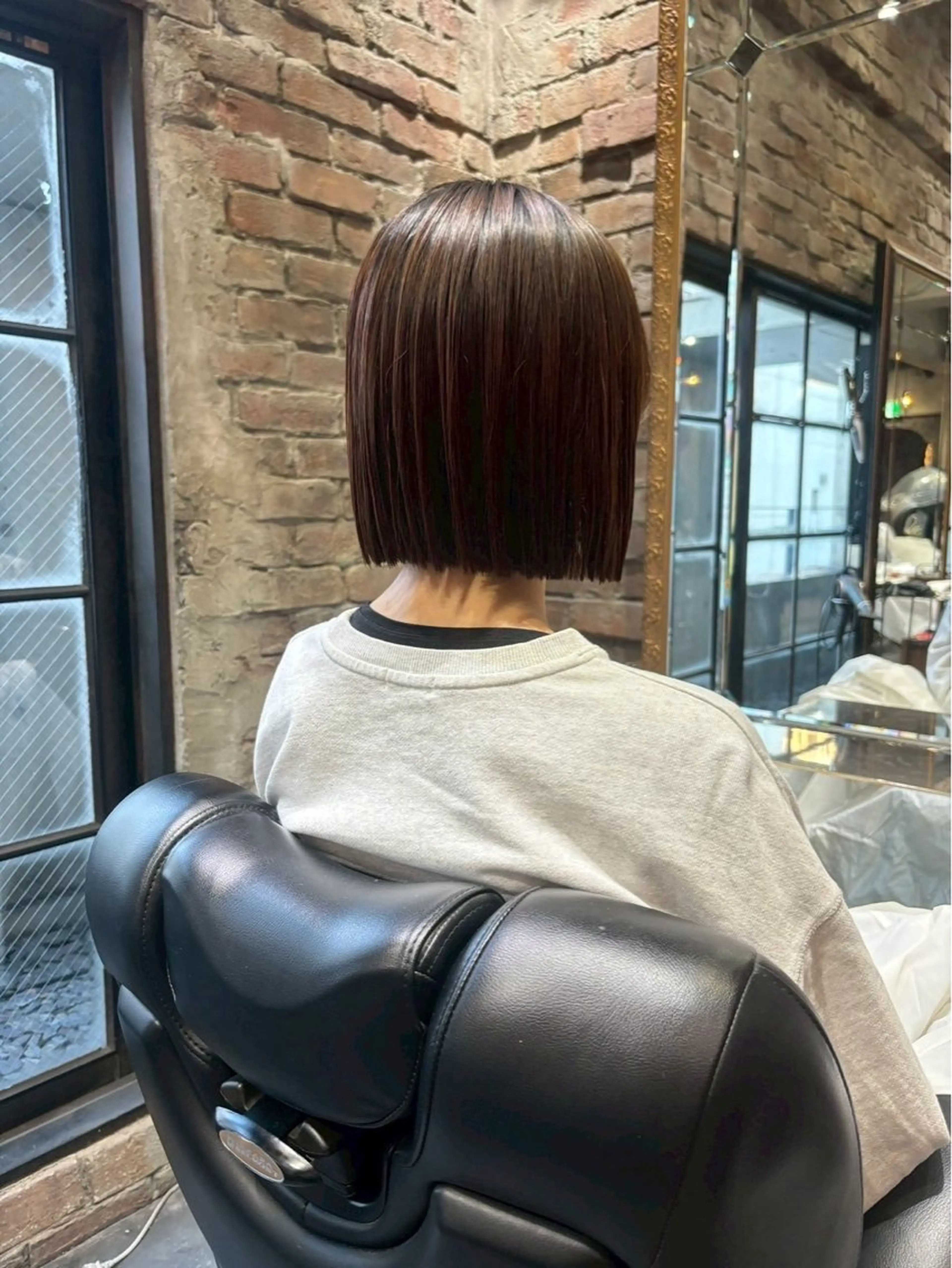 ミディアム カラー 林 蓮二朗のヘアスタイル