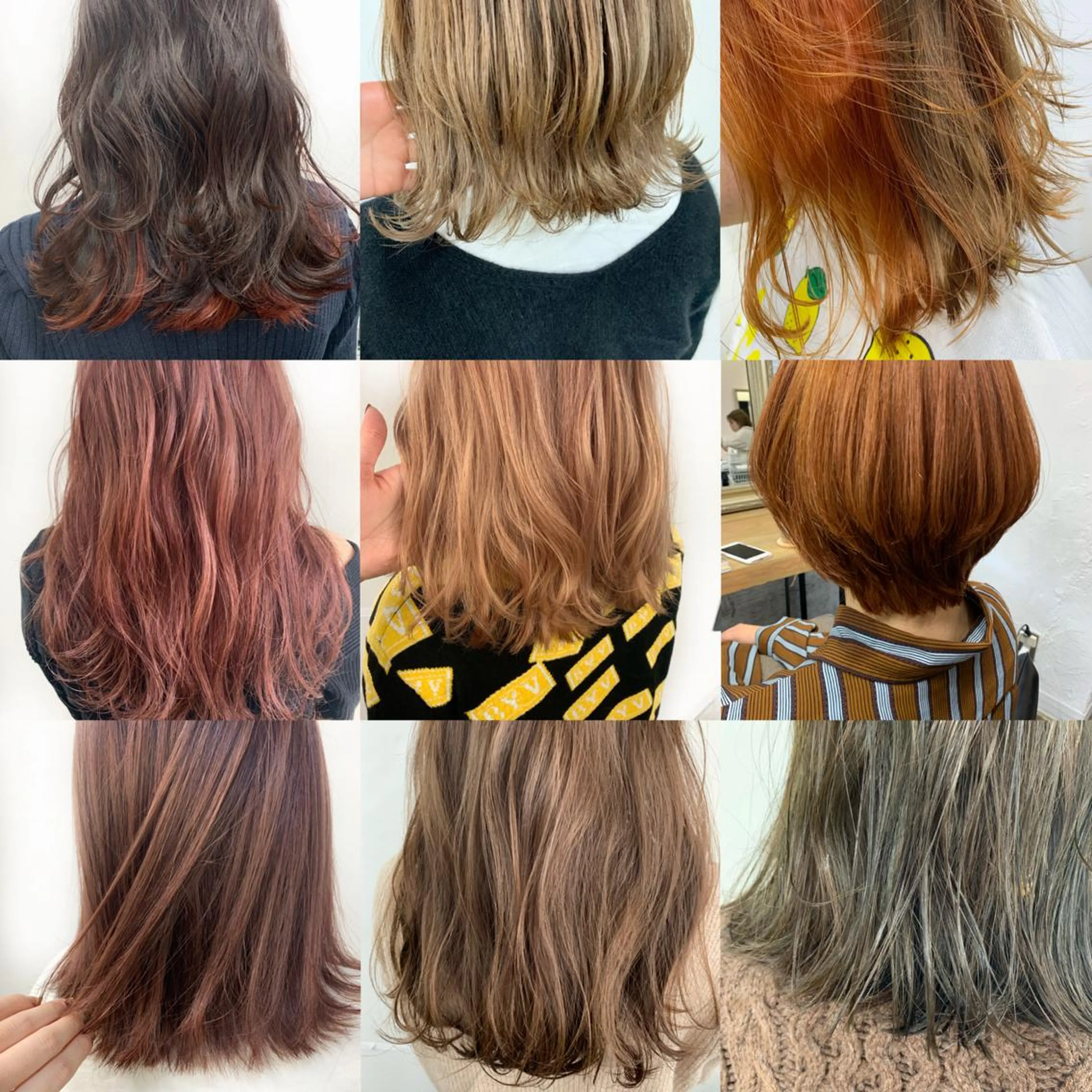 ショート ダブルカラー　/ インナーカラーMiiのヘアスタイル