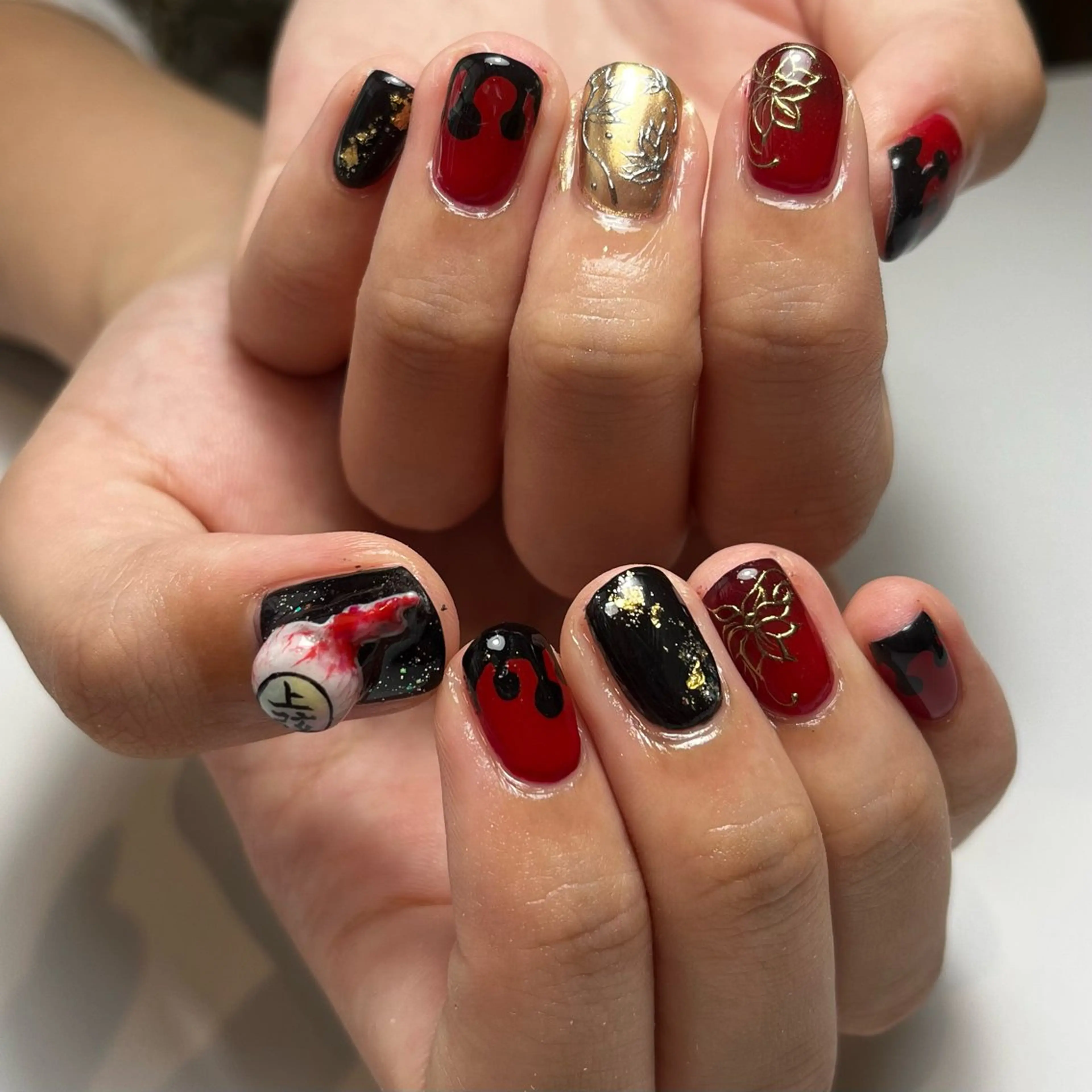 ネイル アートネイル 成人式 ハンドネイル ballie／小野原 なつみのネイルデザイン