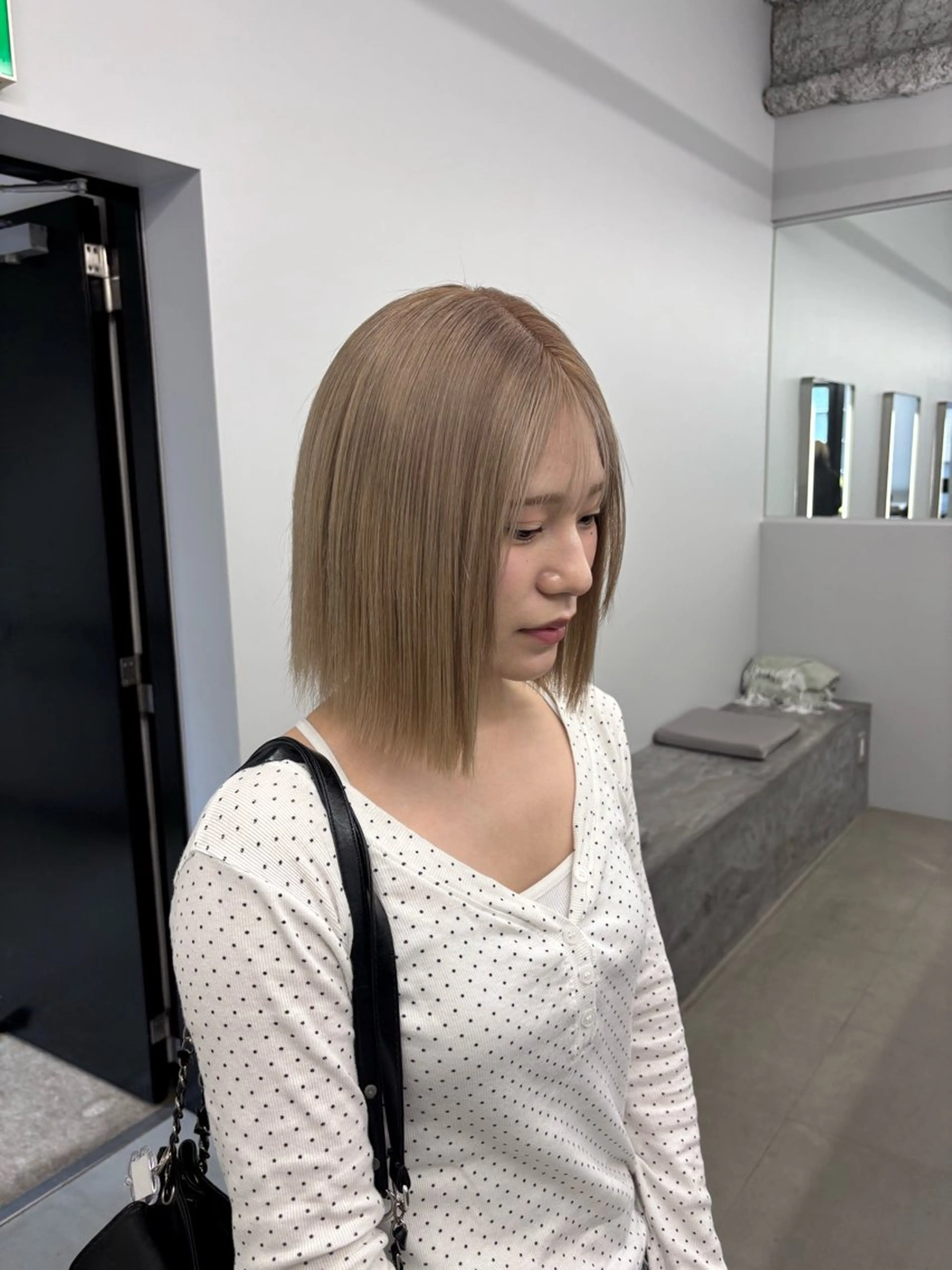 ミディアム ヘアカラー トリートメント ROCCO3rd / りんなのヘアスタイル