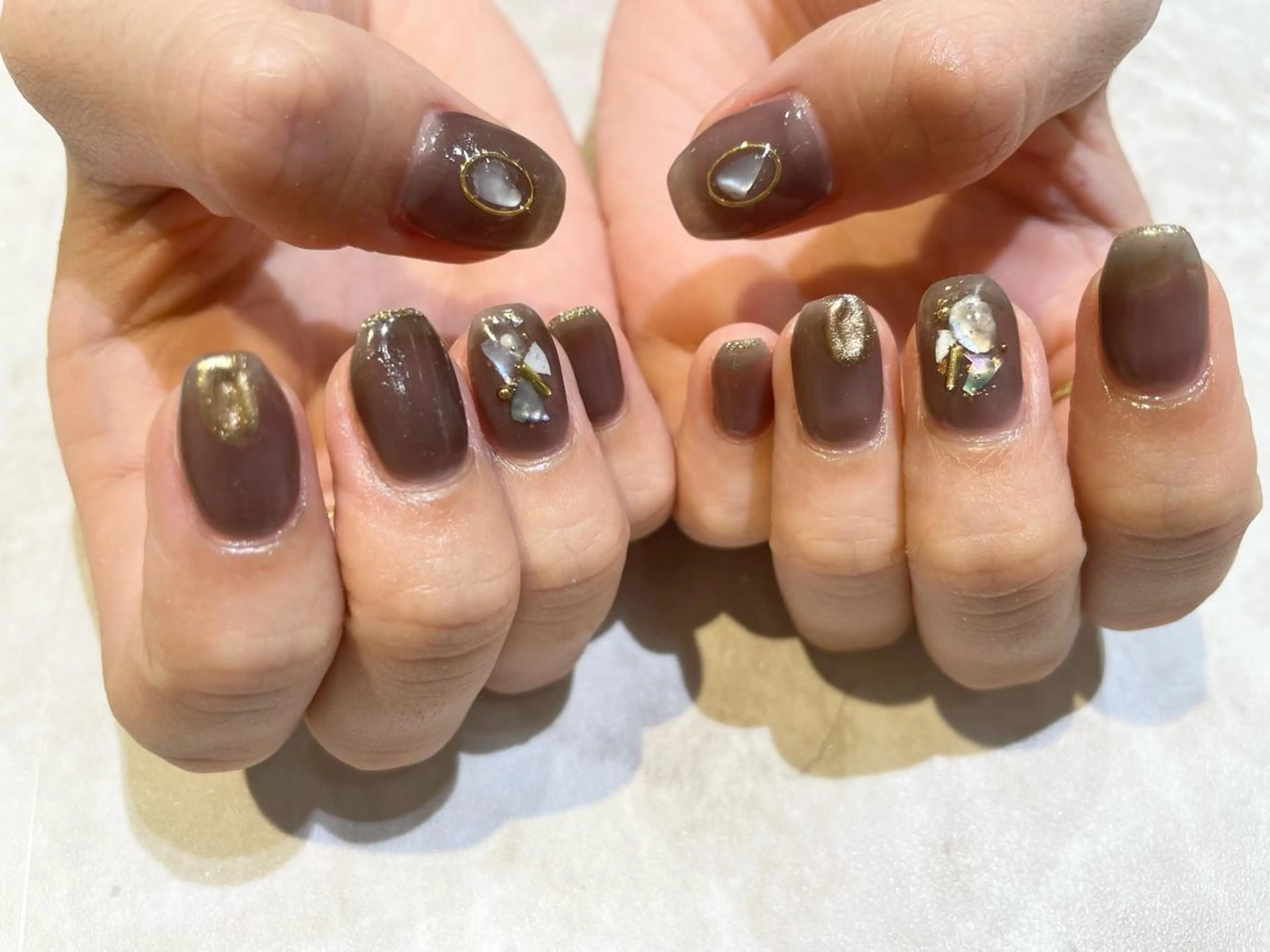 ネイル 舞田 苑香のネイルデザイン