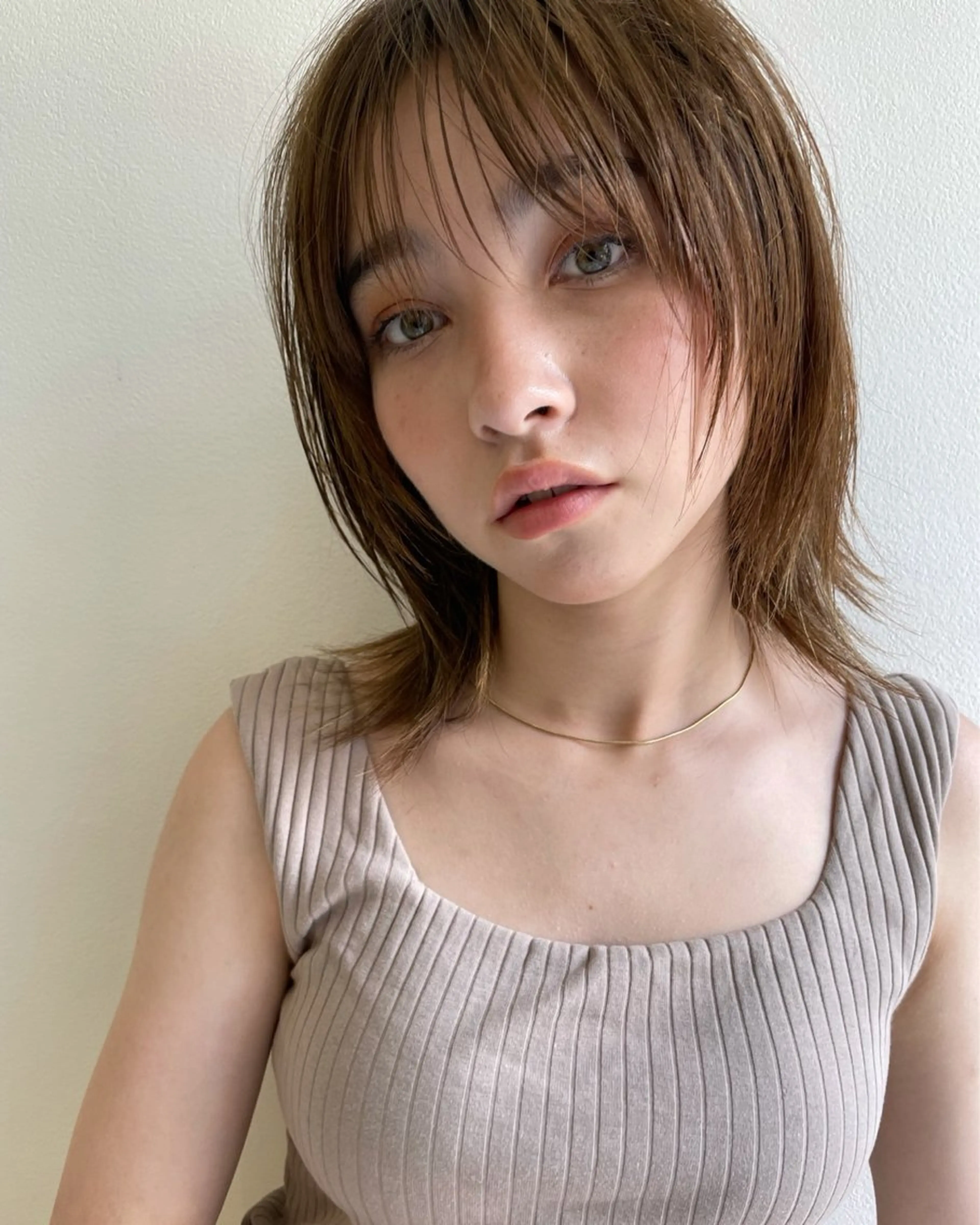 🩵ミニモ限定🩵〈超音波アイロン使用〉_カット＋カラー＋超音波5stepラメトリートメント_12000円の写真