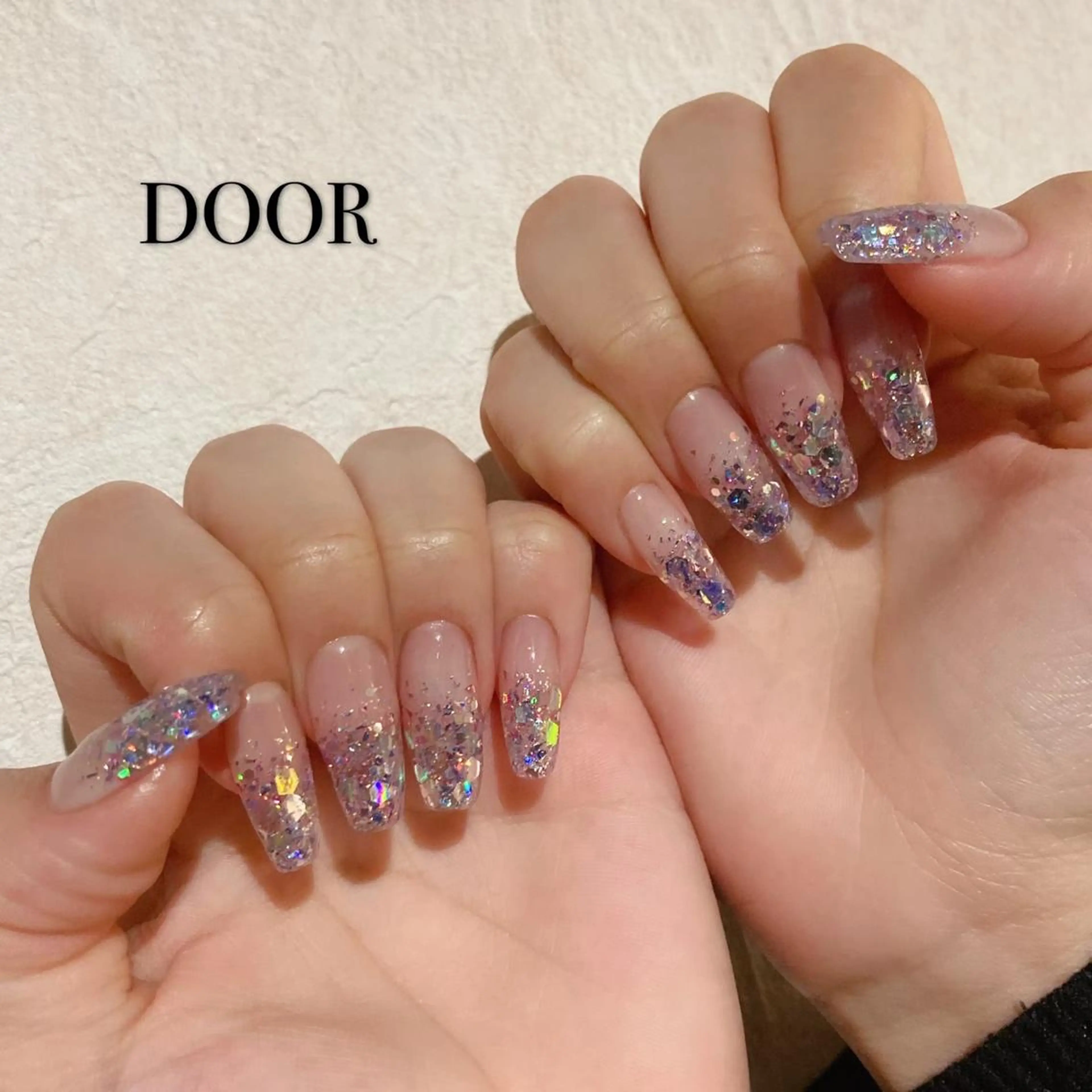 ラメグラデーション🦄の写真