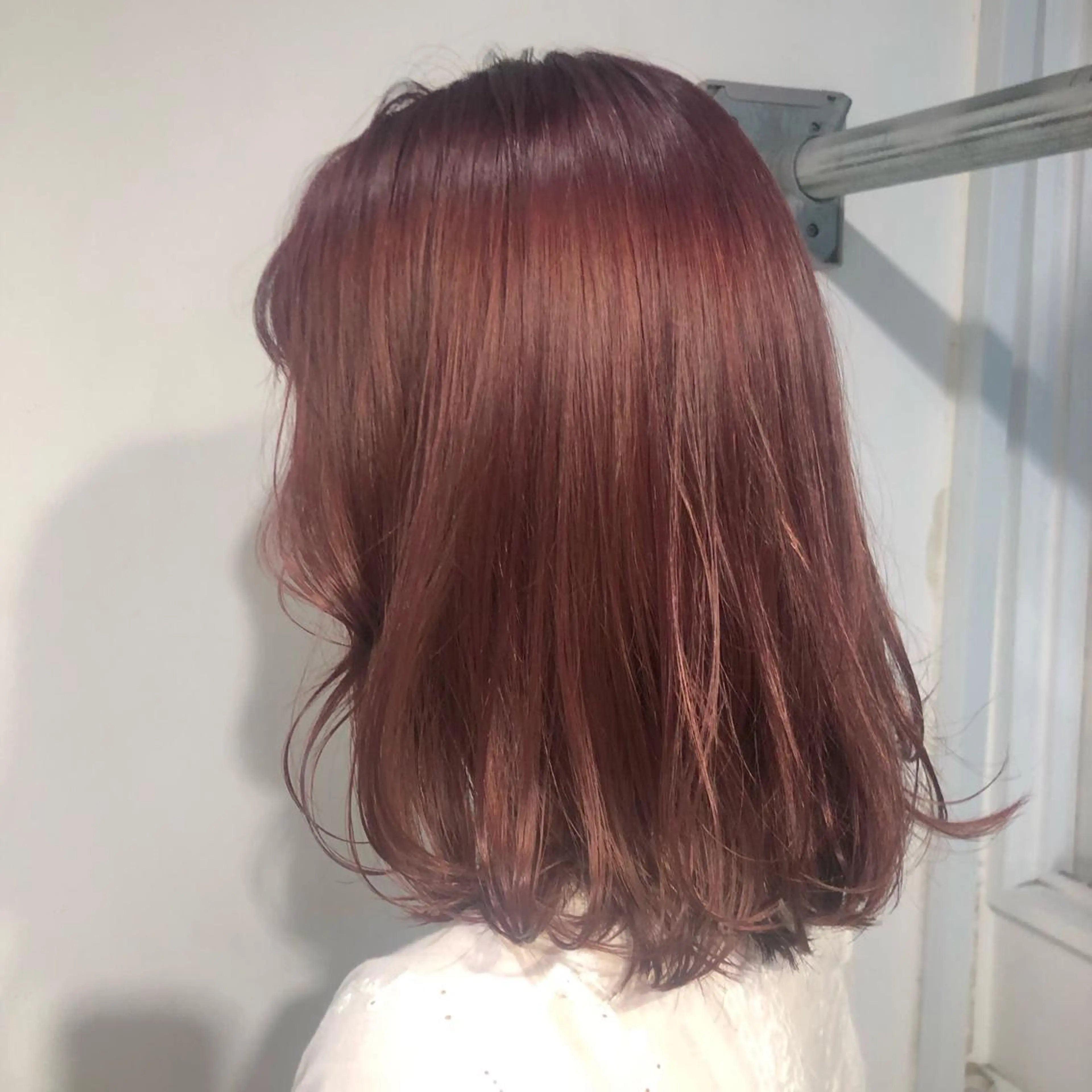 ミディアム カラー オレンジ ヘアカラー トリートメント ヘアセット ❤️sai❤️ official❤️のヘアスタイル