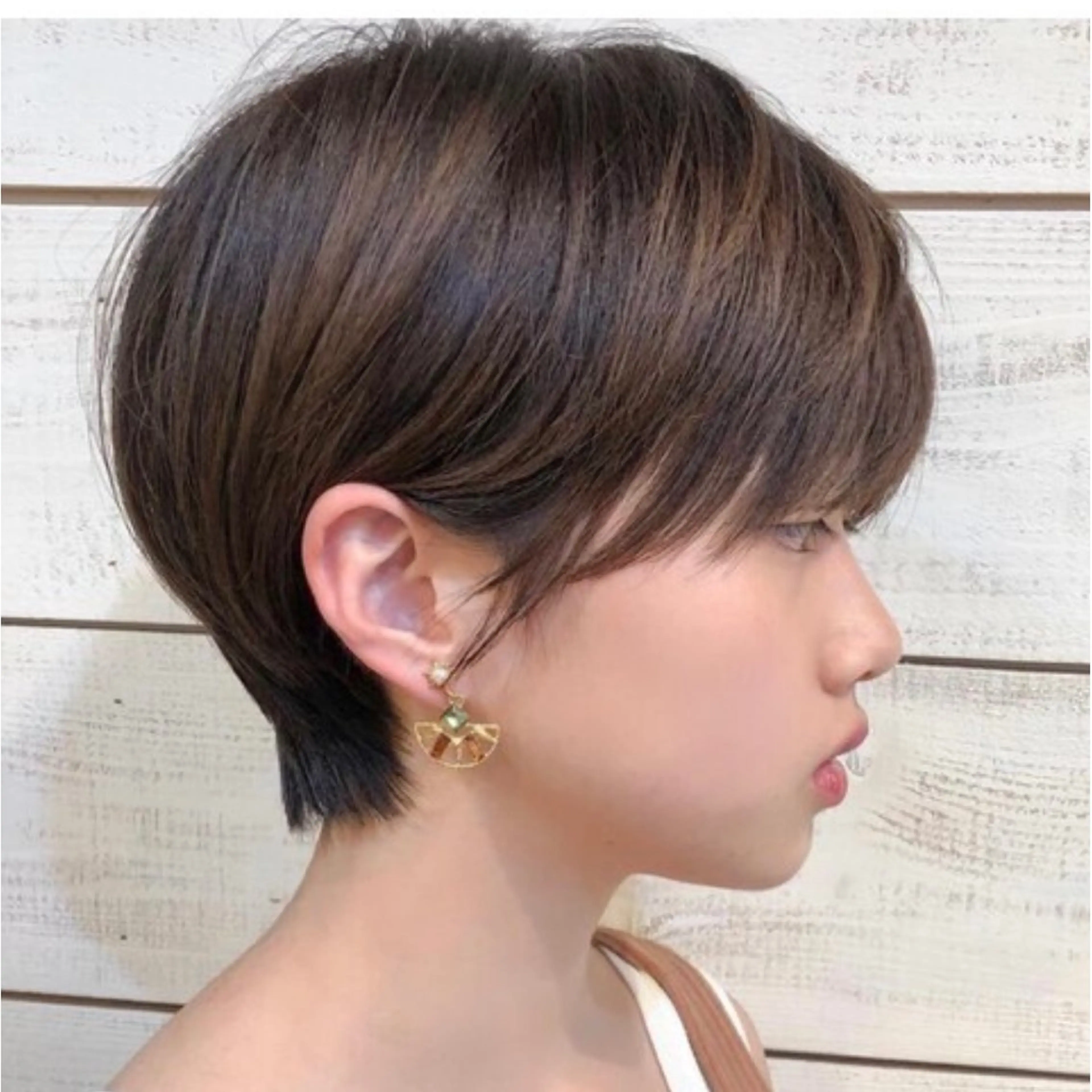 ショート カット 岡部 ひな/銀座のヘアスタイル