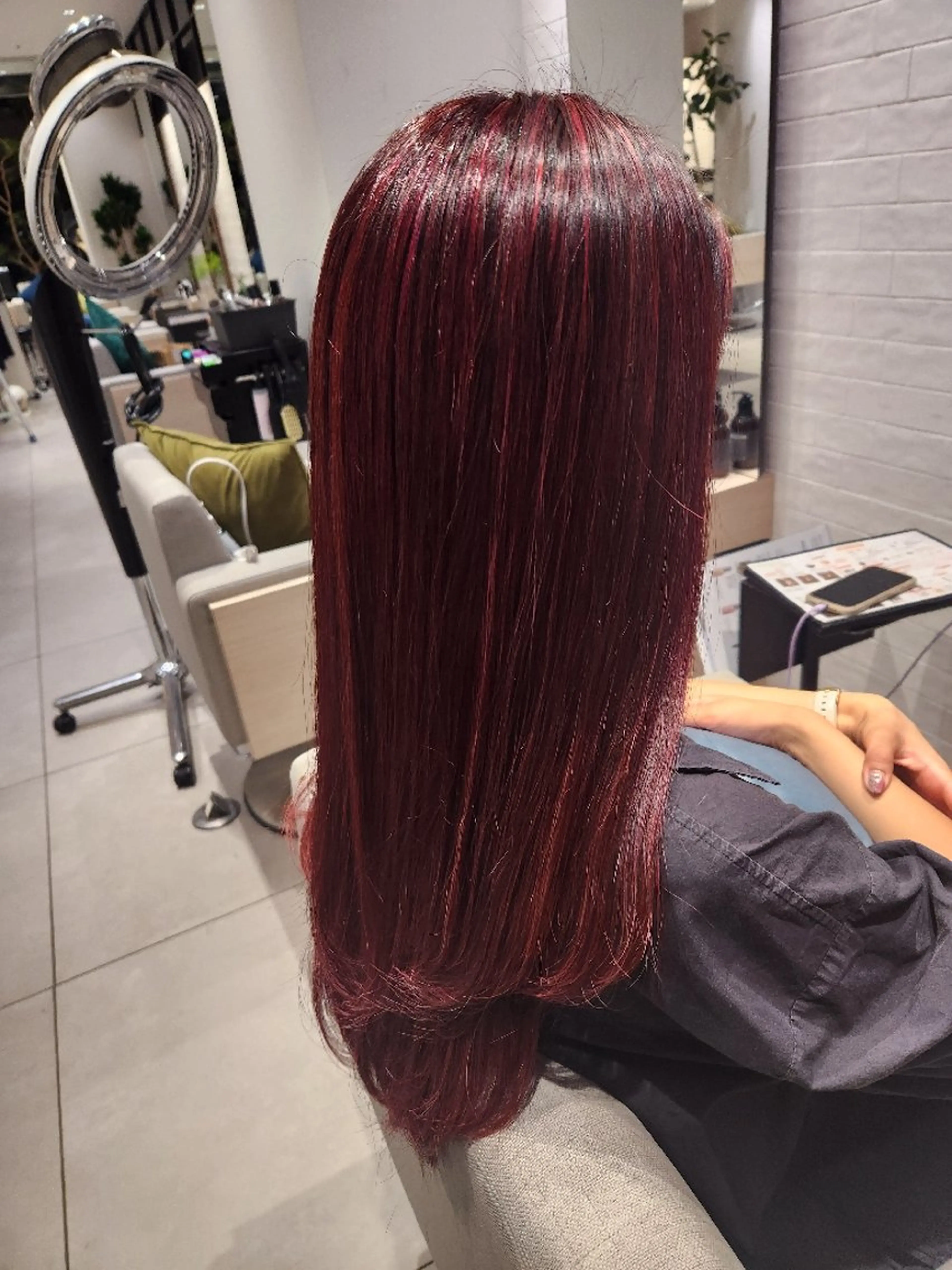 ロング カラー 💜艶髪カラー💜 🎶富川美希🎶のヘアスタイル