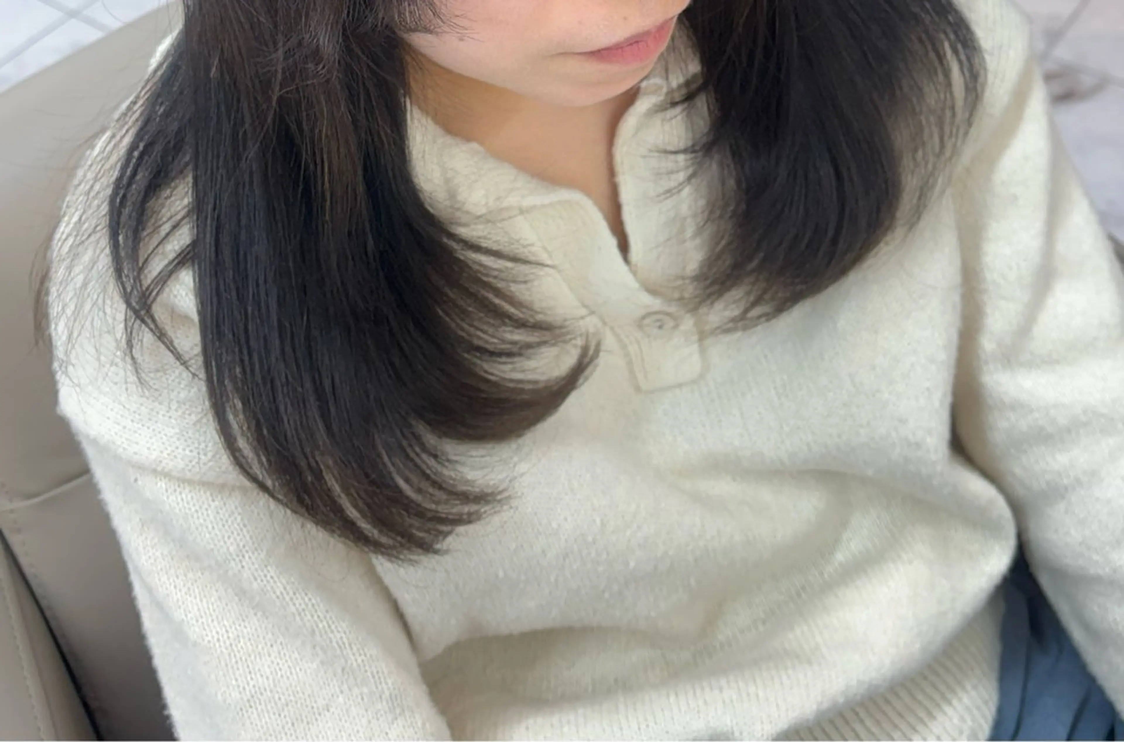 ミディアム himari/縮毛 矯正/熊谷のヘアスタイル