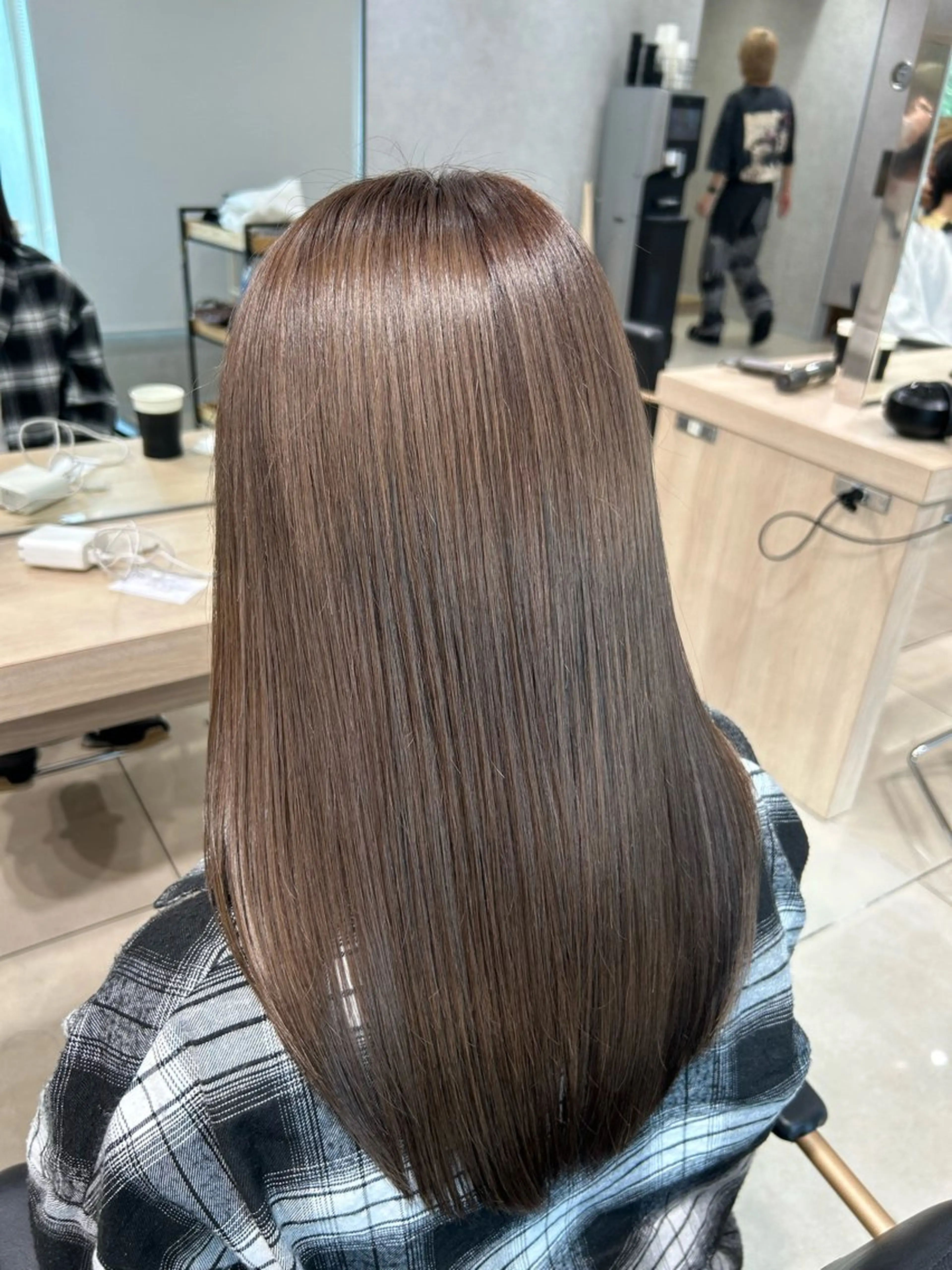 ロング カラー 〖 韓国hair 〗 室岡 咲希のヘアスタイル