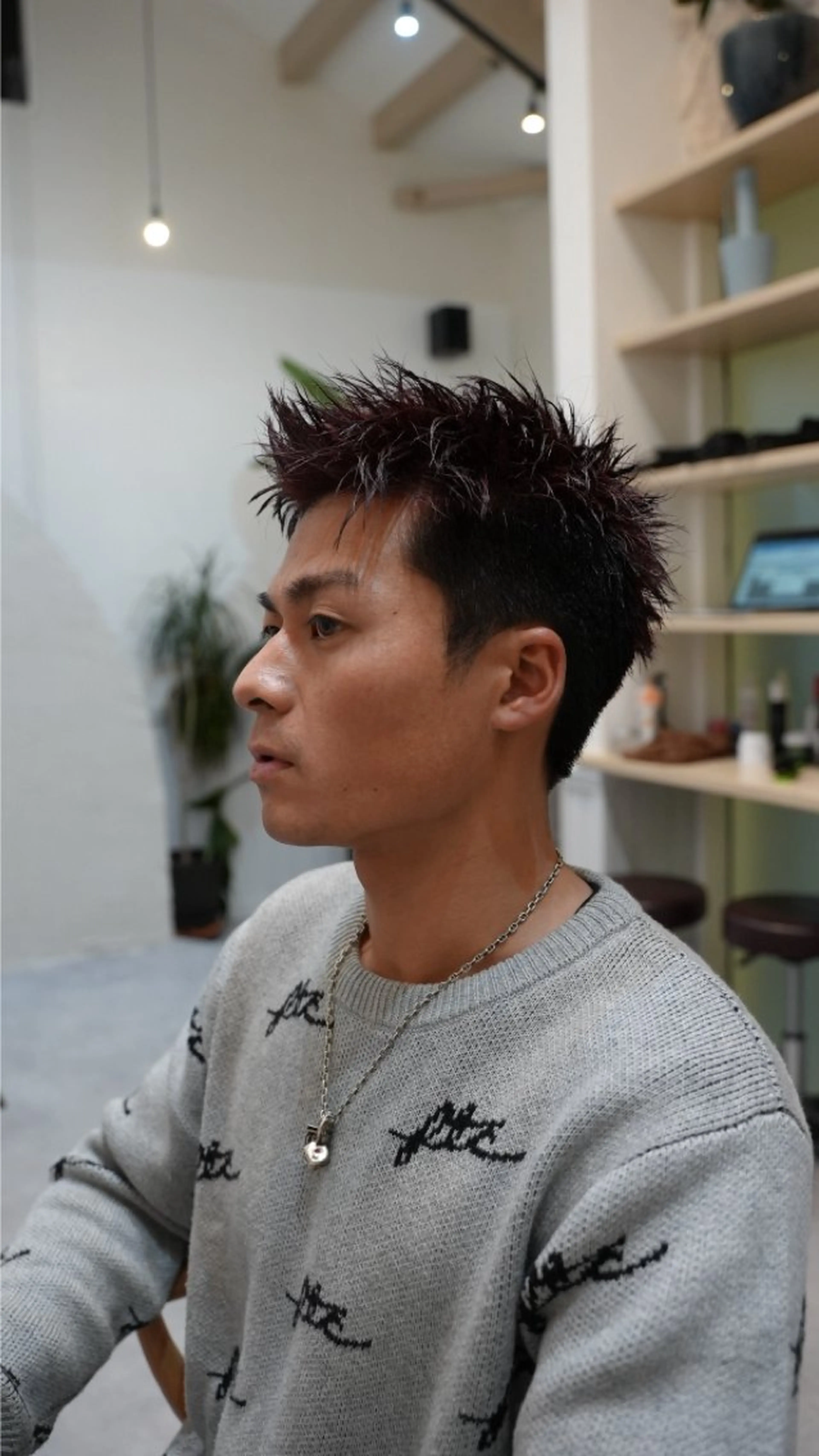 ショート メンズ ヘアカラー トリートメント 🟤TAP🟤 木曳野　金沢店のヘアスタイル