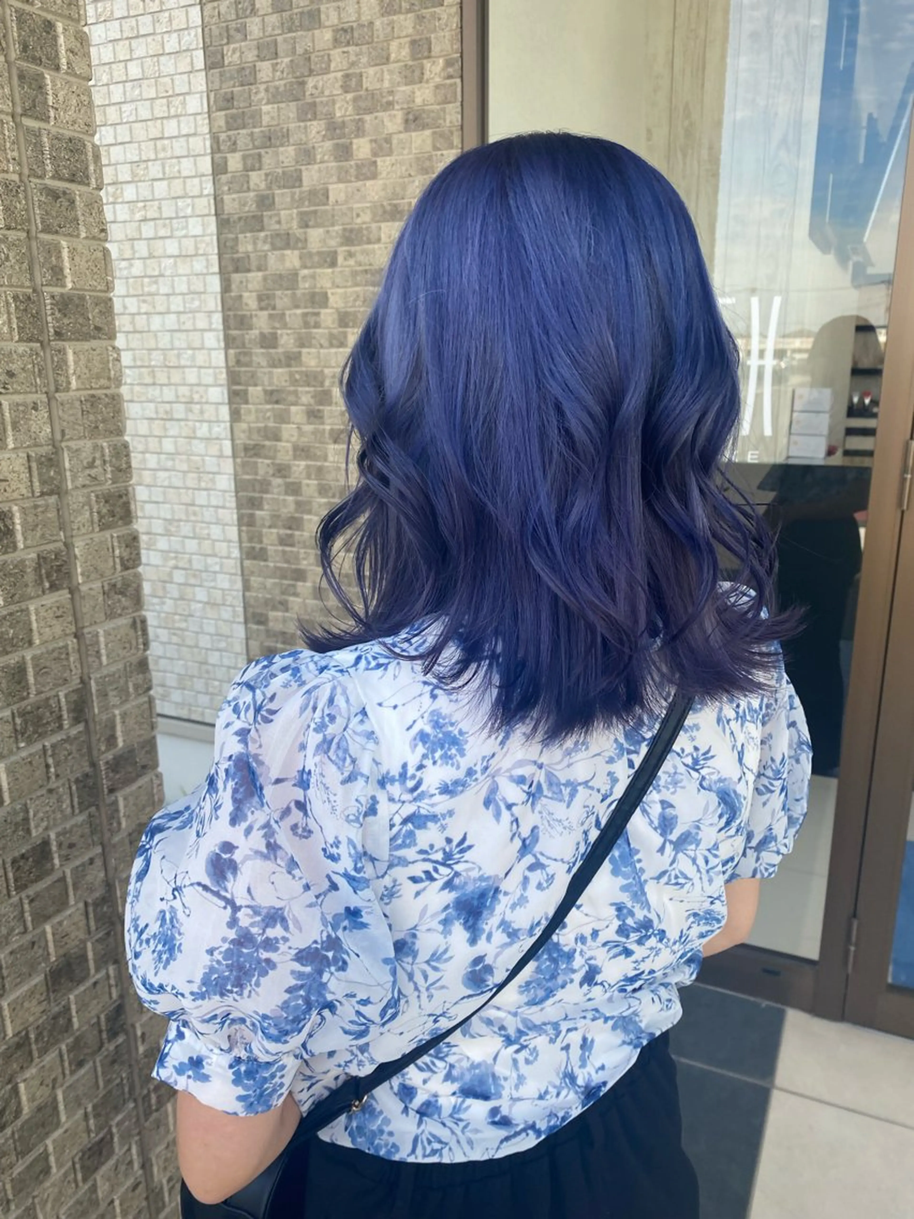 ミディアム ヘアカラー 目黒 優衣のヘアスタイル