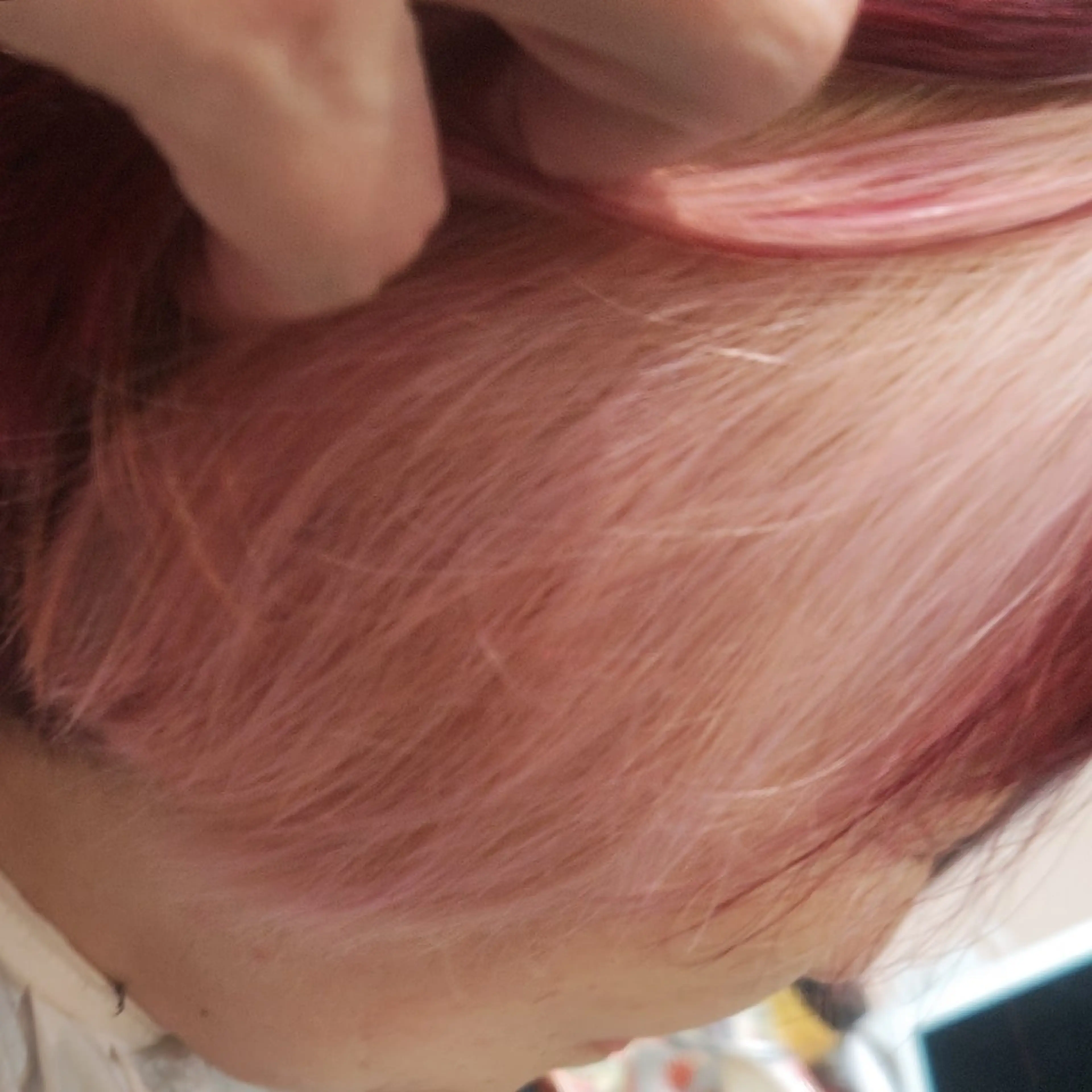 カラー ミストバング ブリーチ  フェイスフレーミング ピンクカラー カット ヘアカラー トリートメント yas骨格修正カット ヤス派手神美容師のヘアスタイル