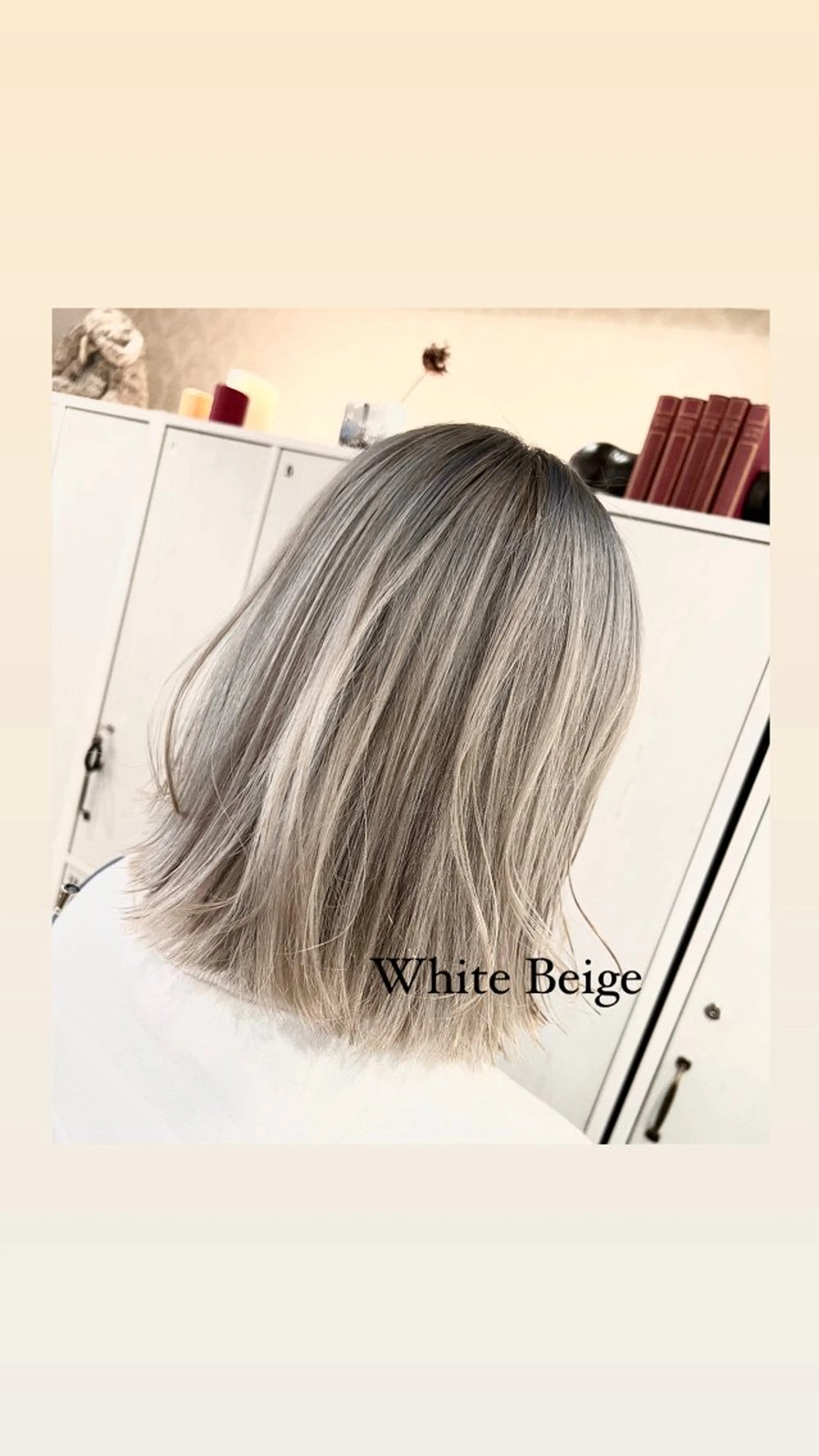 ミディアム カラー ブリーチ カット ヘアカラー ハイライト/インナー /ブリーチ/レイヤーのヘアスタイル