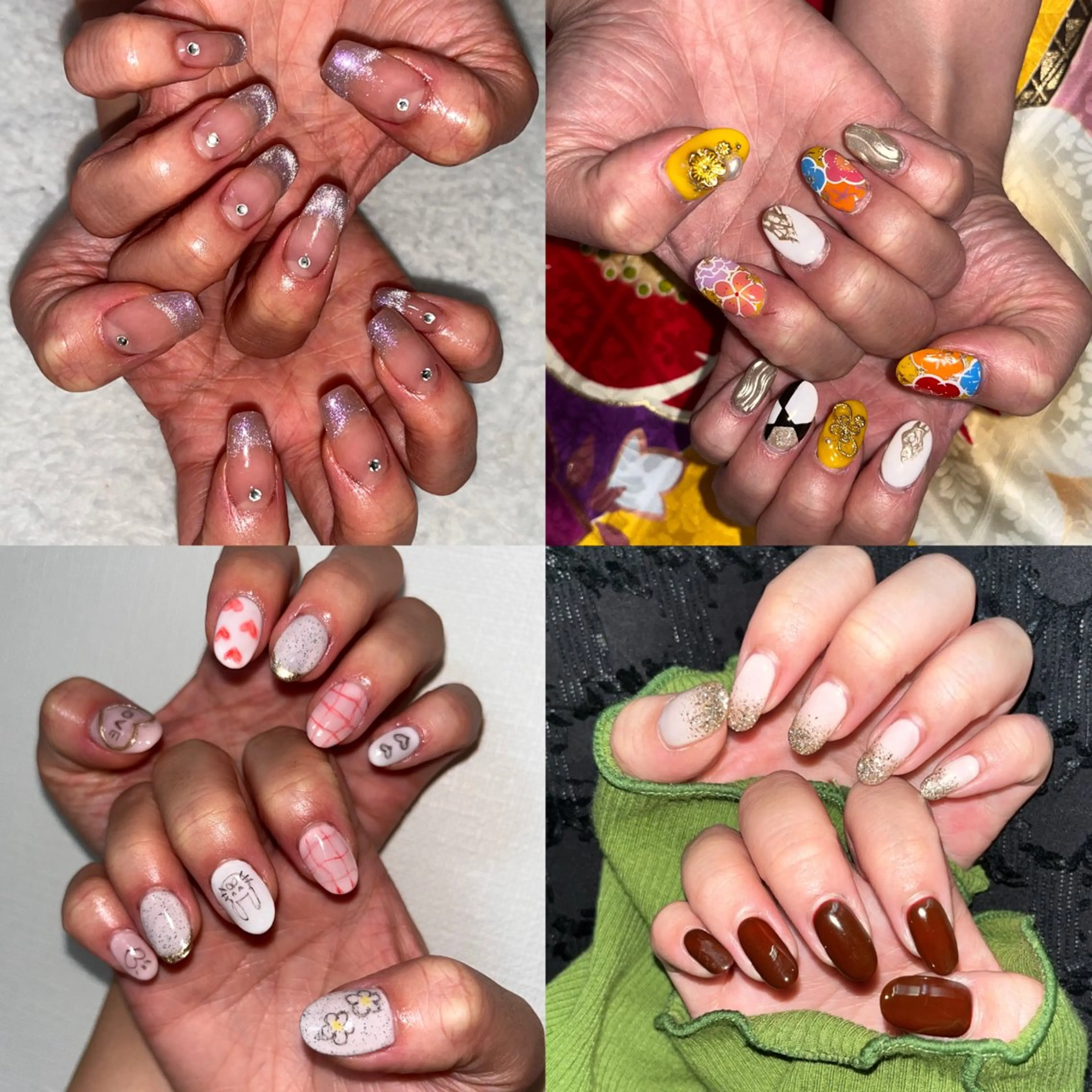 ネイル オタク美容師🛍/ 酸性ストレート/艶髪のヘアスタイル