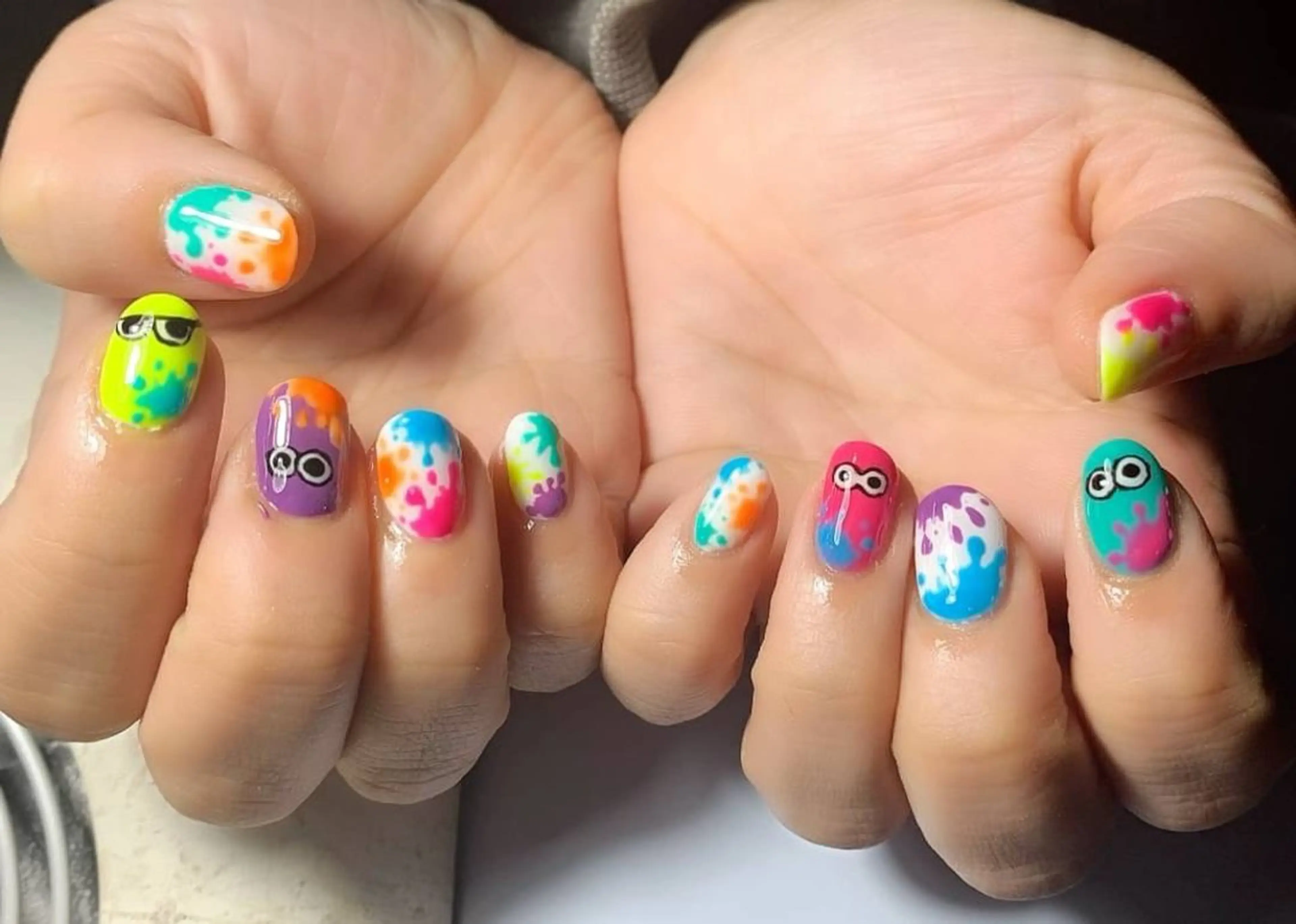 ネイル 持ち込み ハンドネイル フットネイル MHR nailのネイルデザイン