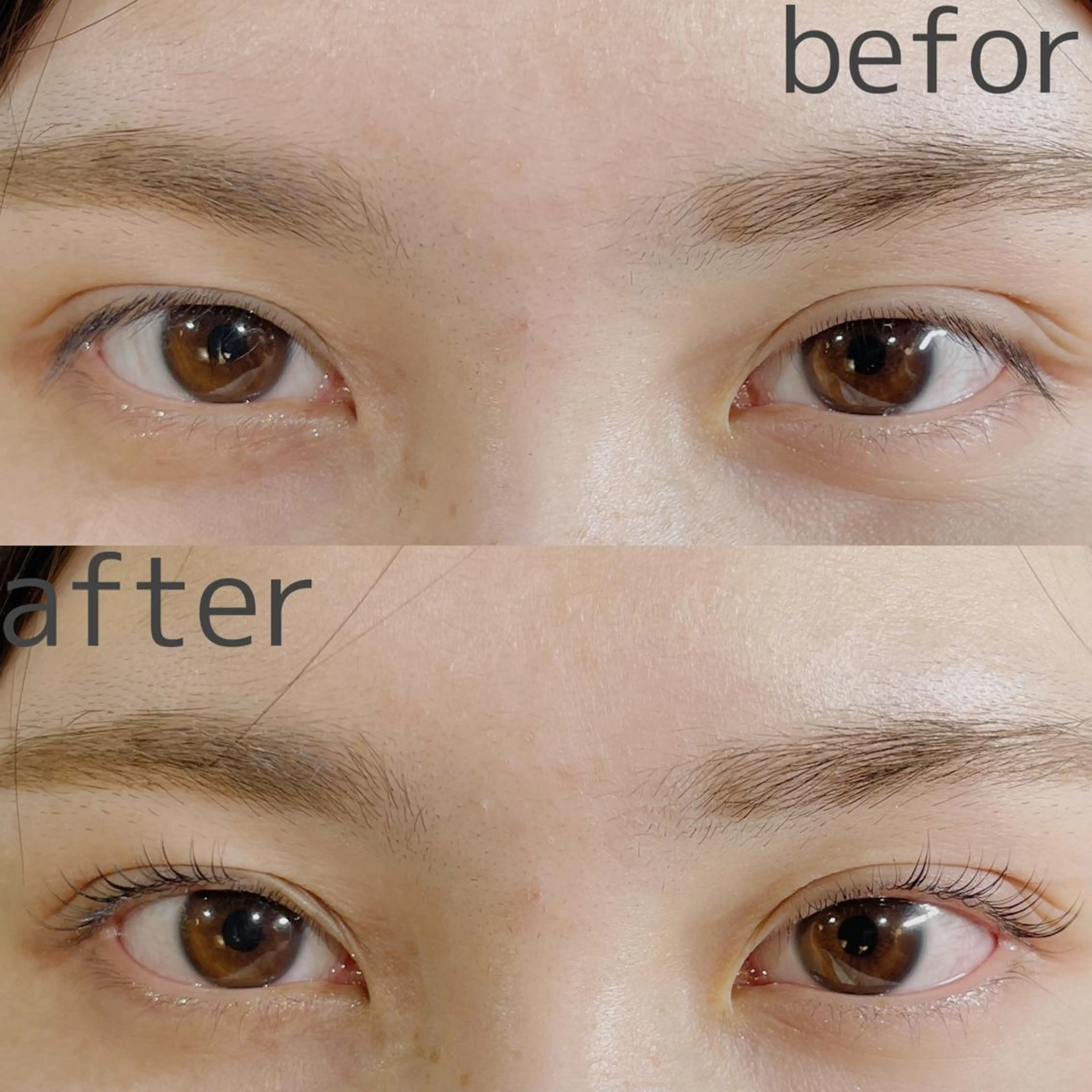 マツエク・マツパ 本多 渚彩のマツエク・マツパデザイン