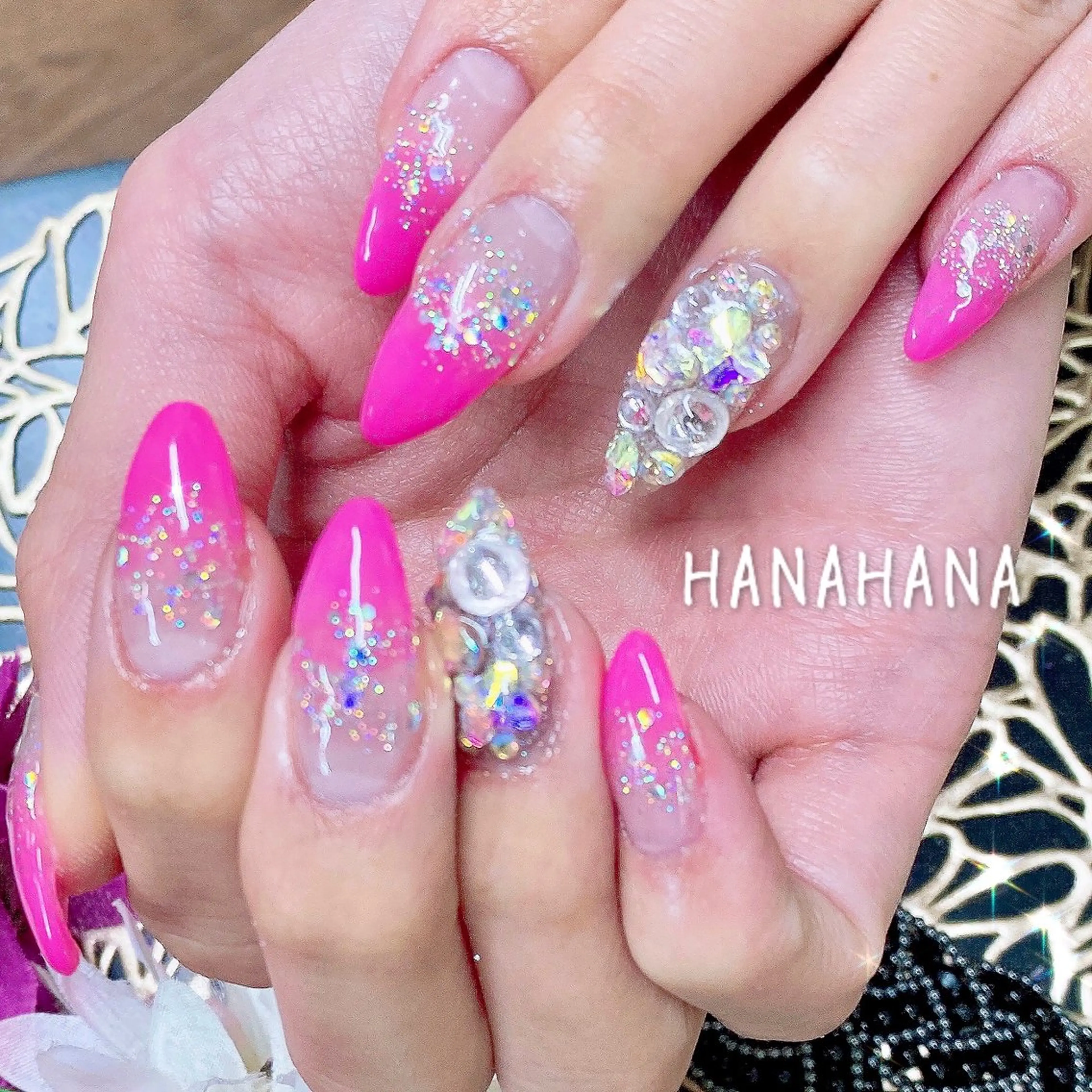 ネイル ジェルネイル HANAHANAのネイルデザイン