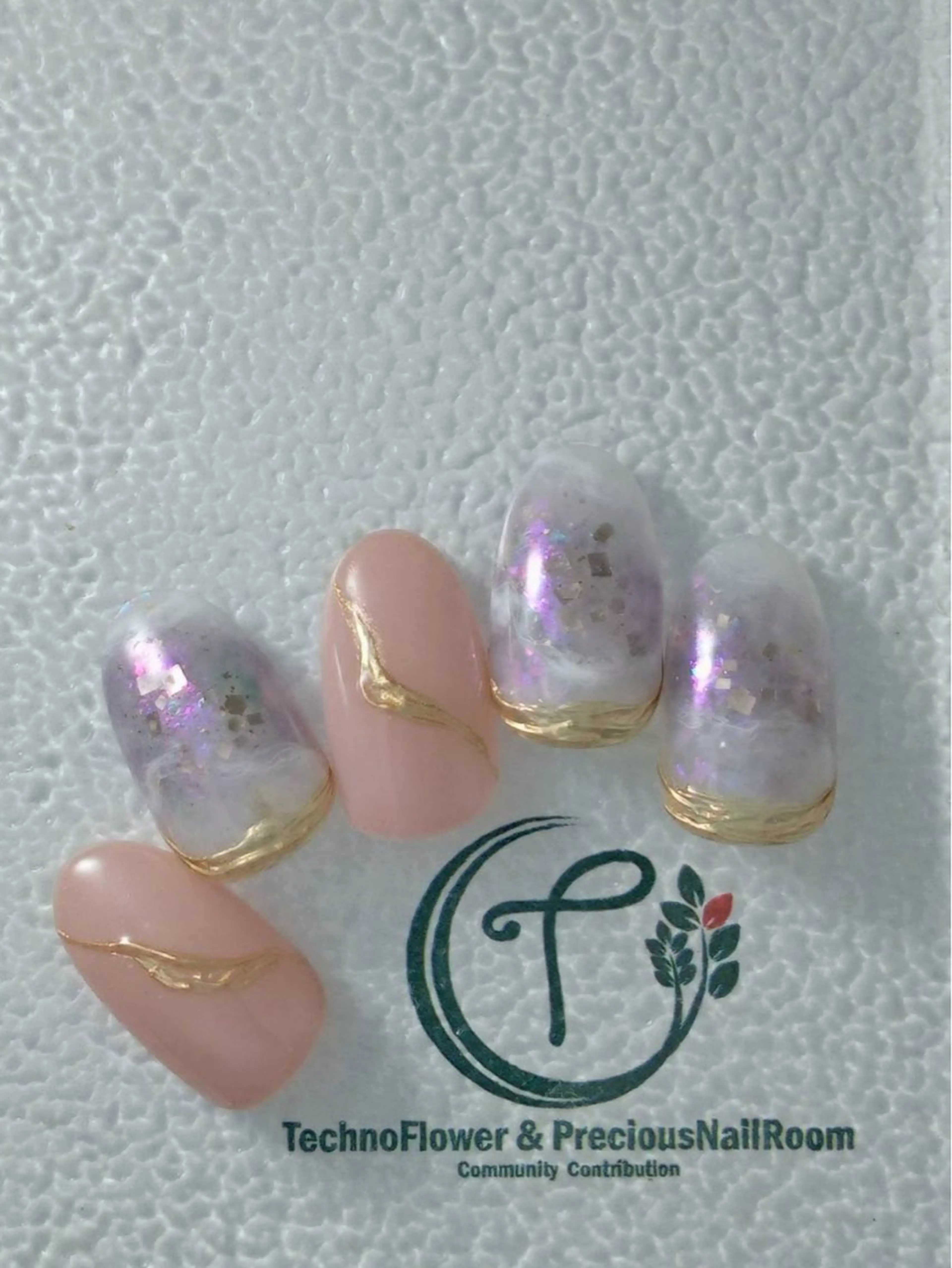 ネイル フラワーネイル precious nail room所属・precious nail  roomのネイルデザイン