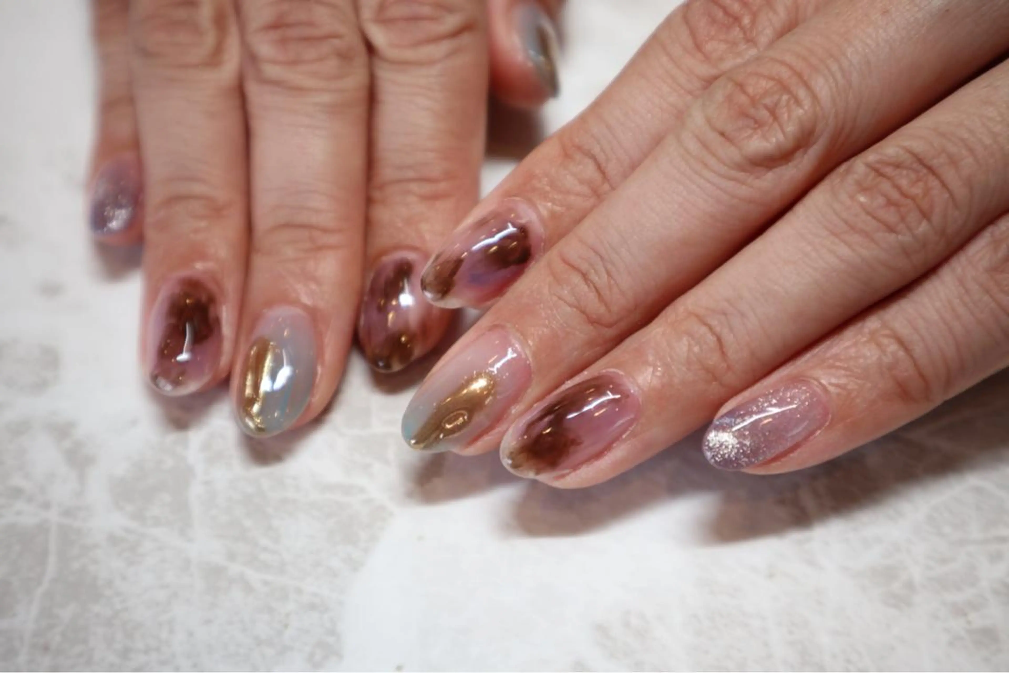 ネイル ハンドネイル 小河 仁美のネイルデザイン