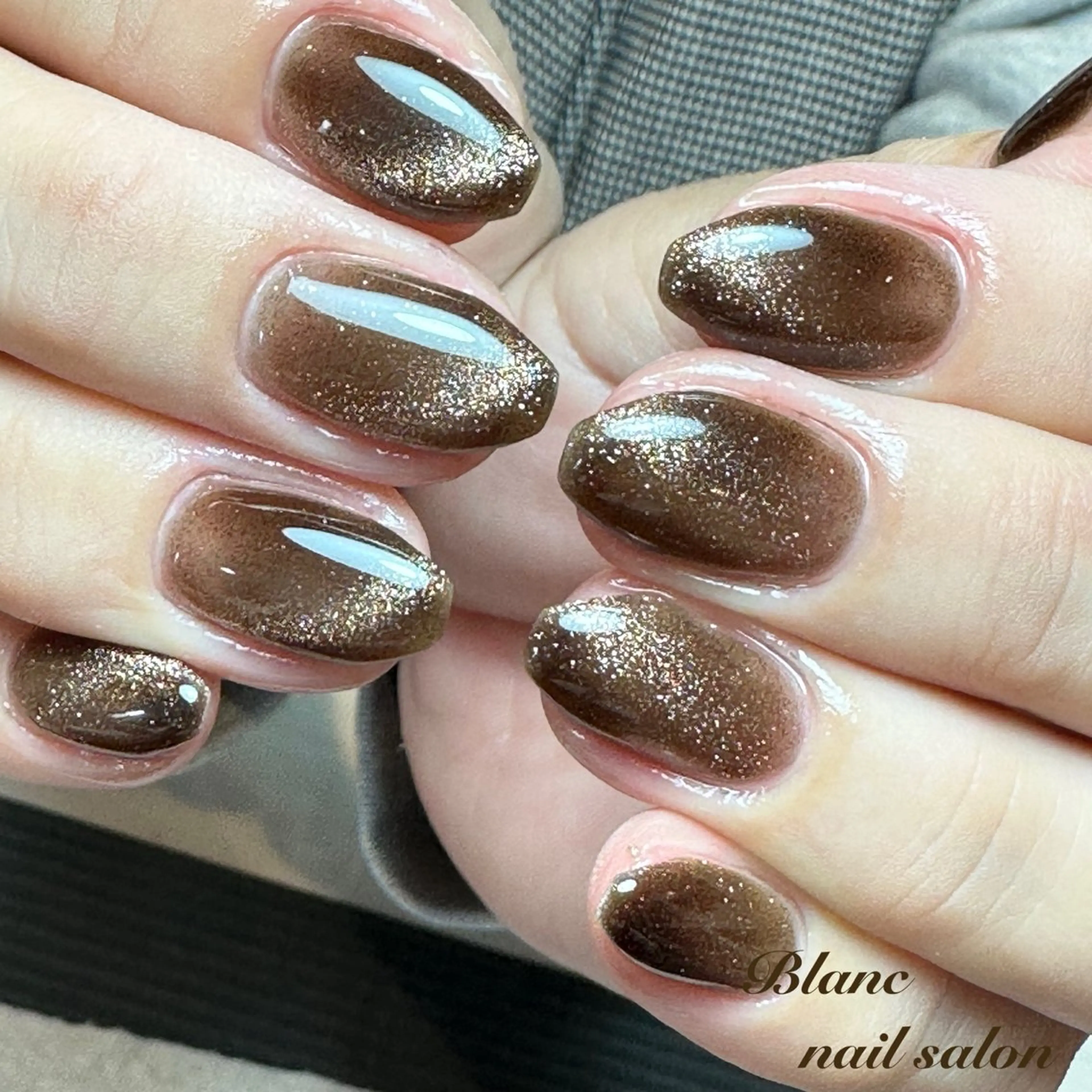 ネイル マグネットネイル Blanc ブランのネイルデザイン