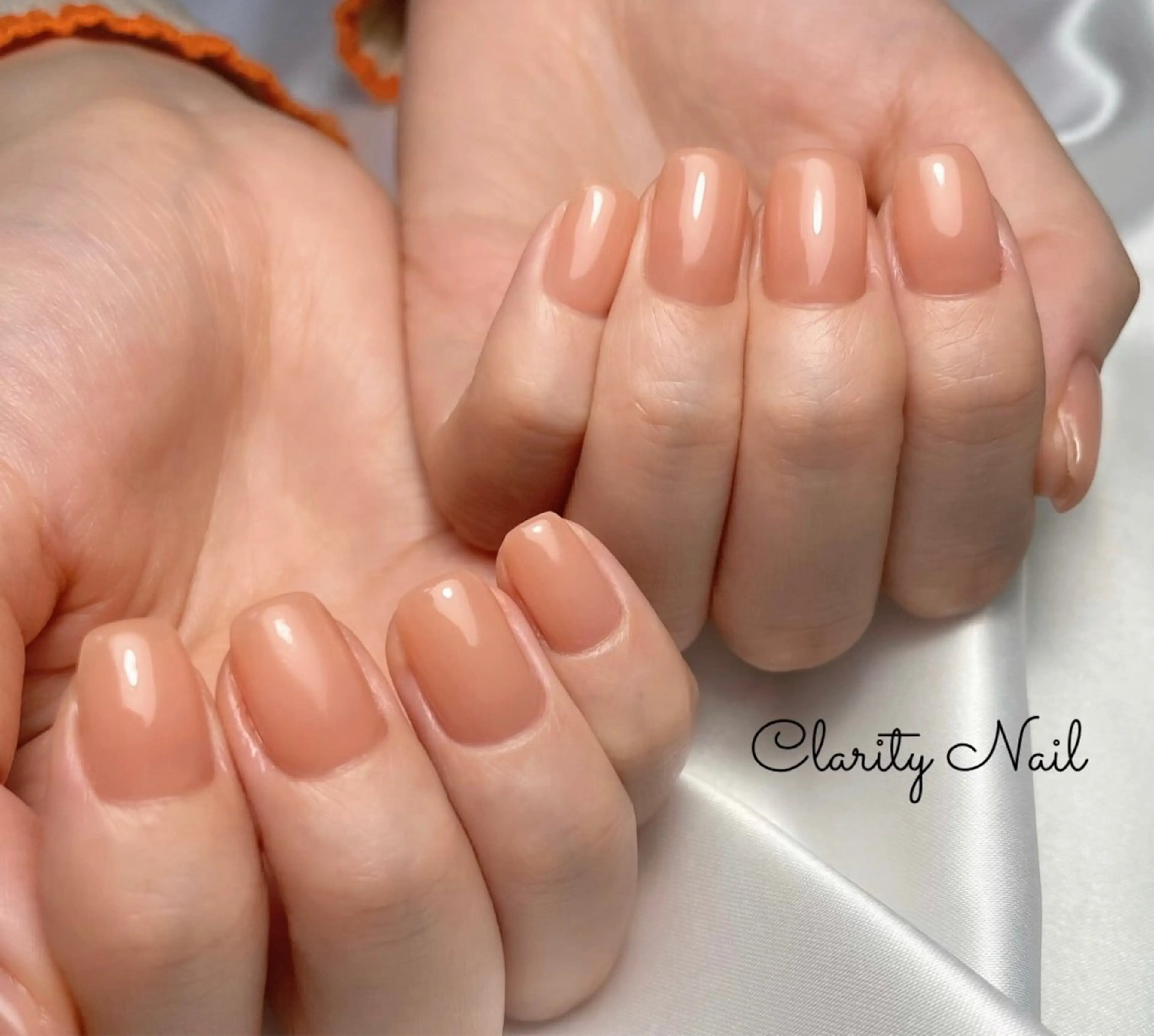 ネイル ワンカラーネイル ハンドネイル Clarity Nailのネイルデザイン