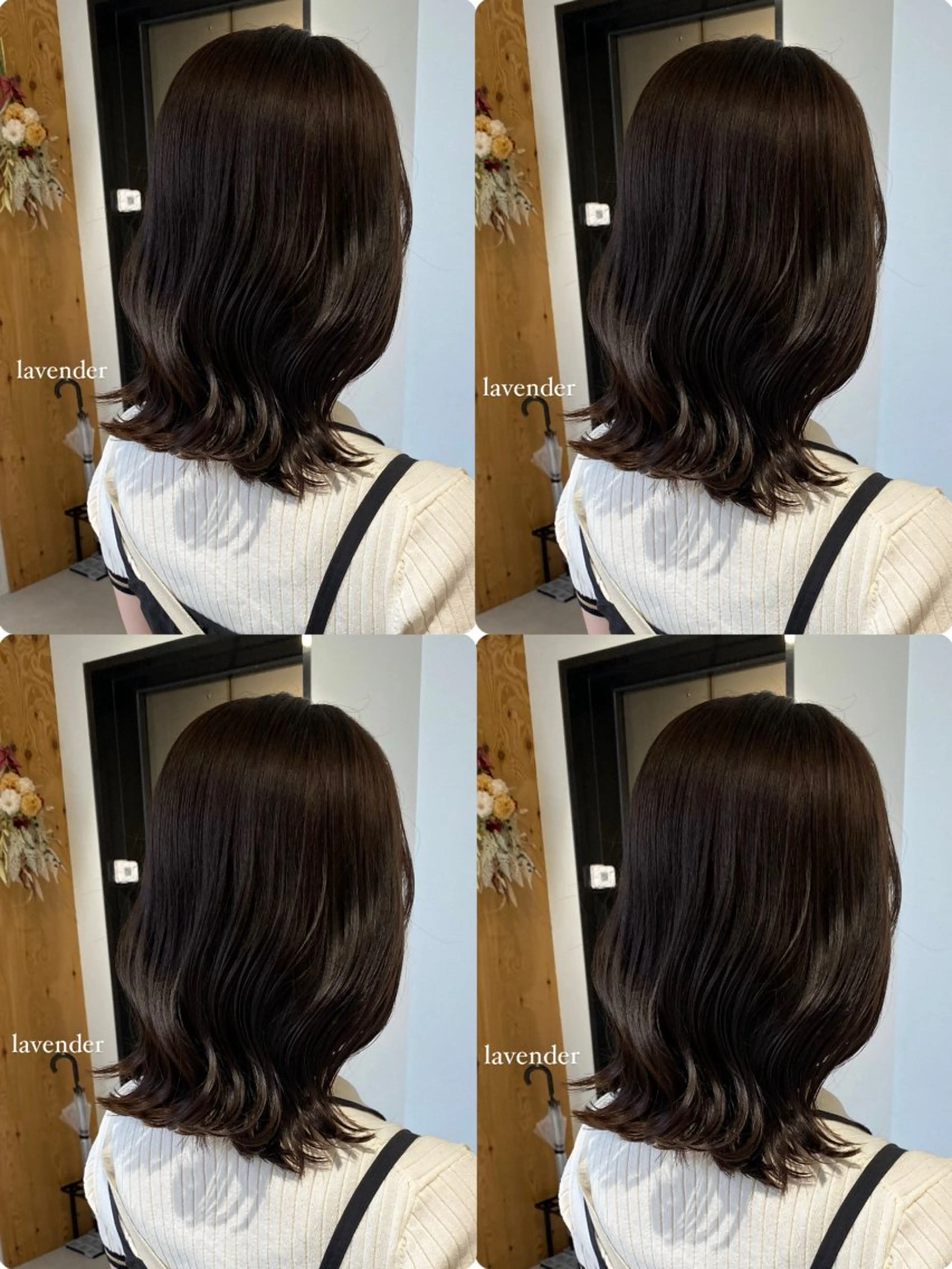 ミディアム カラー カット ヘアカラー トリートメント fier umeda所属・fier_umeda 梨花 rifaのヘアスタイル