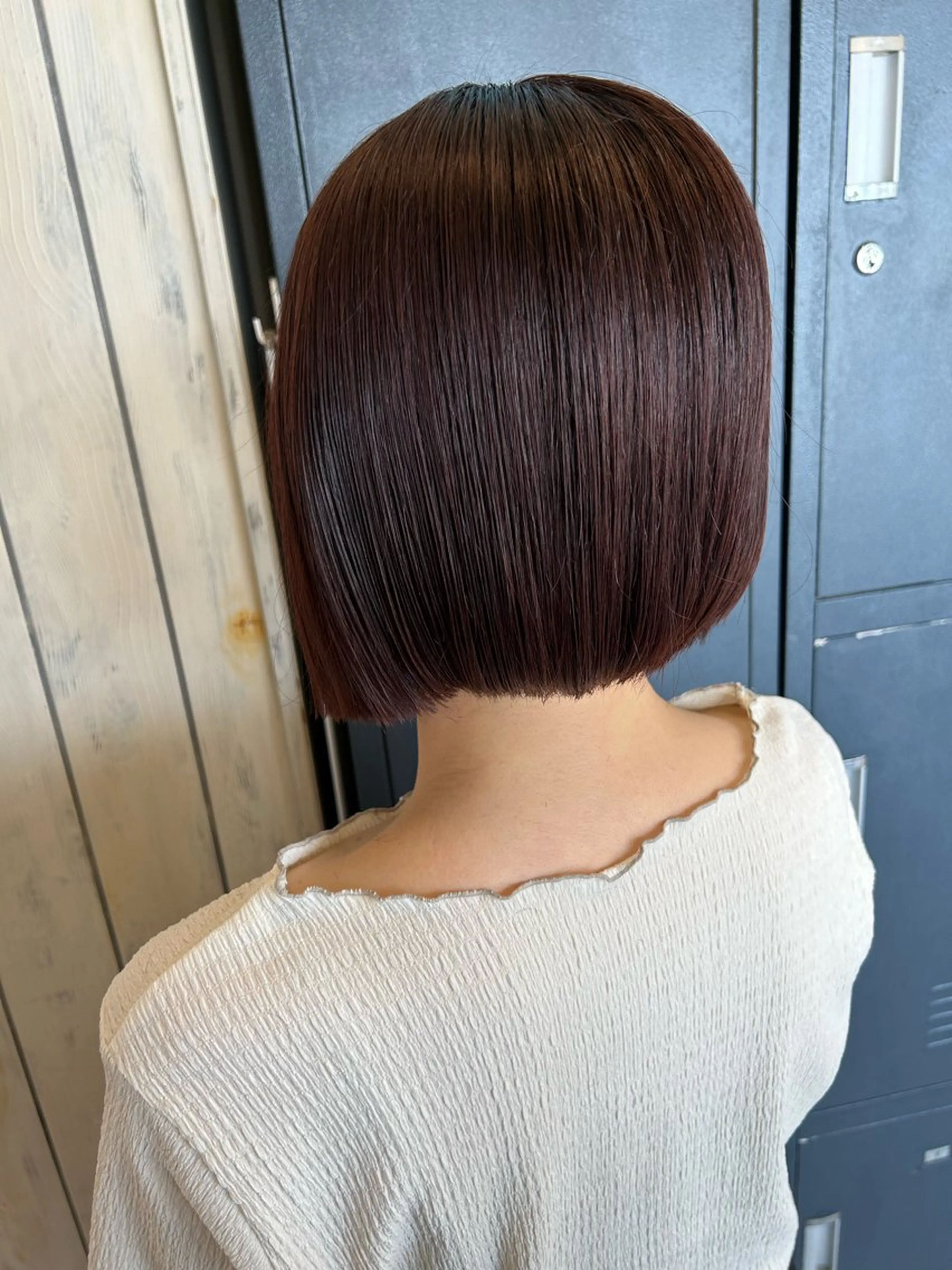 ショート カット ヘアカラー 高津 千慧のヘアスタイル