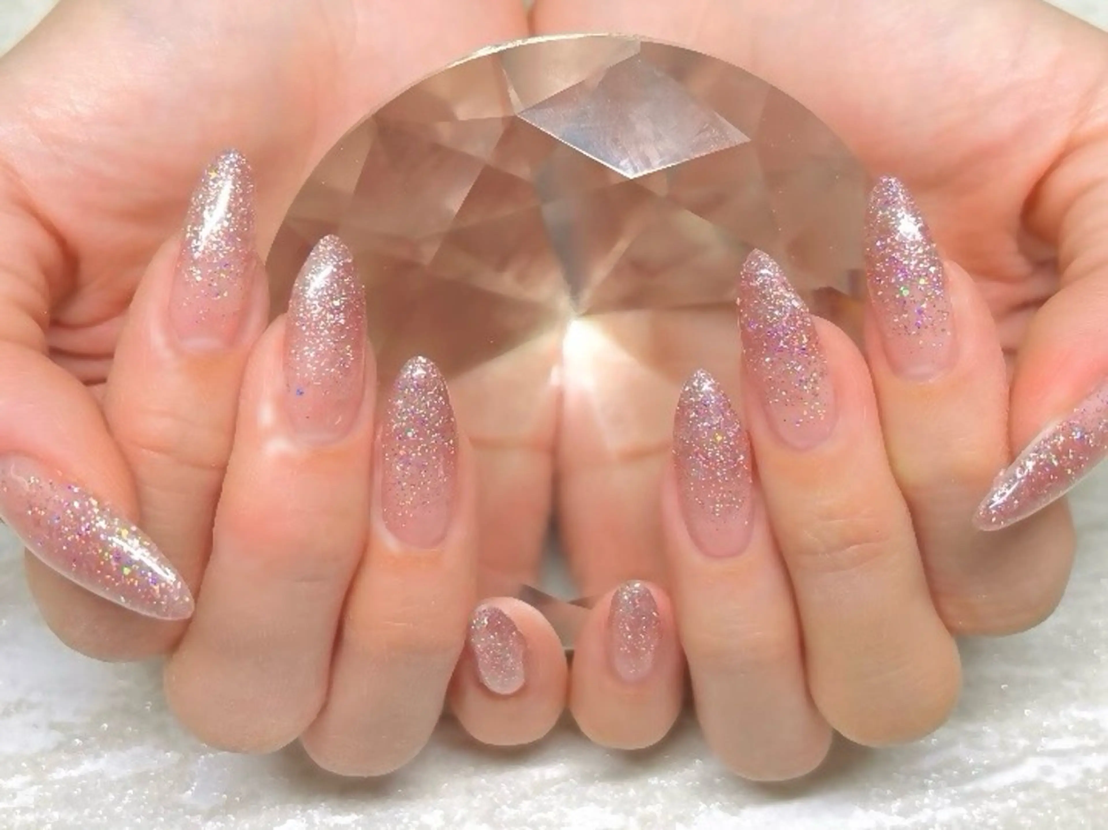 ネイル 中元 月のネイルデザイン