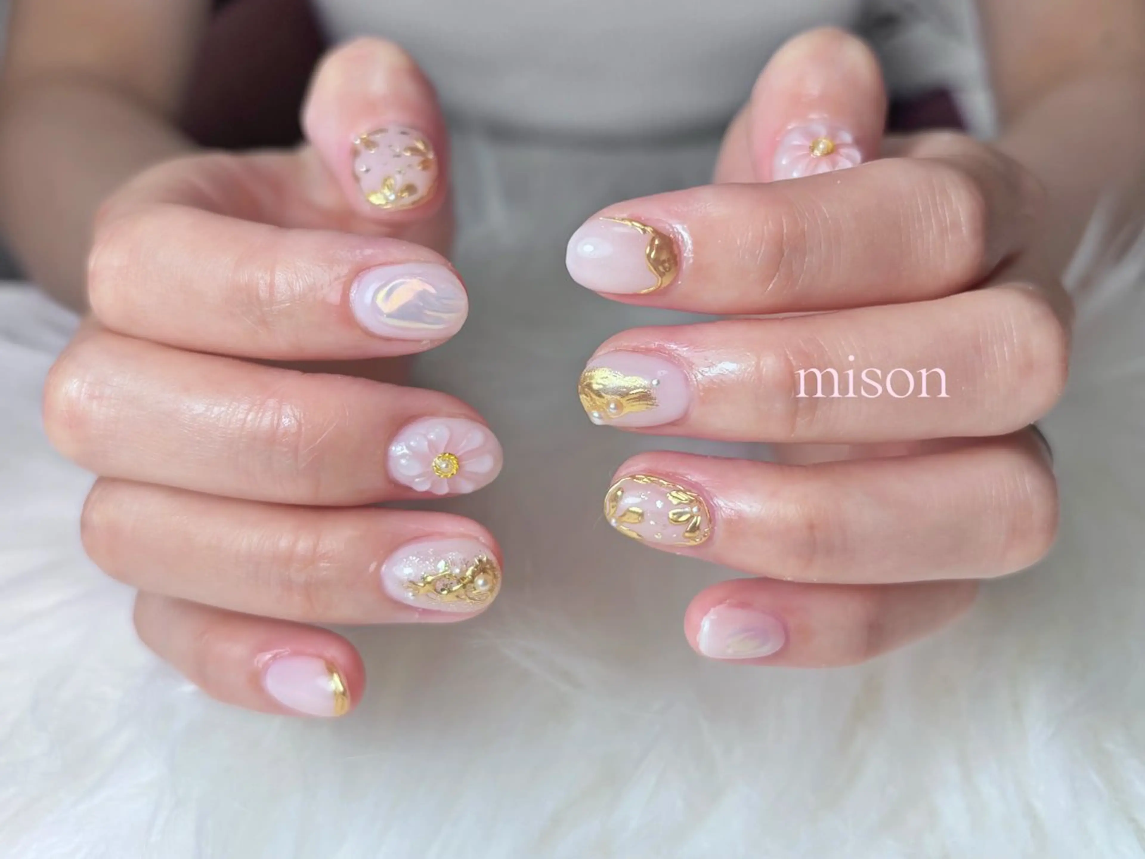 ネイル mison所属・mison 安形友花のネイルデザイン