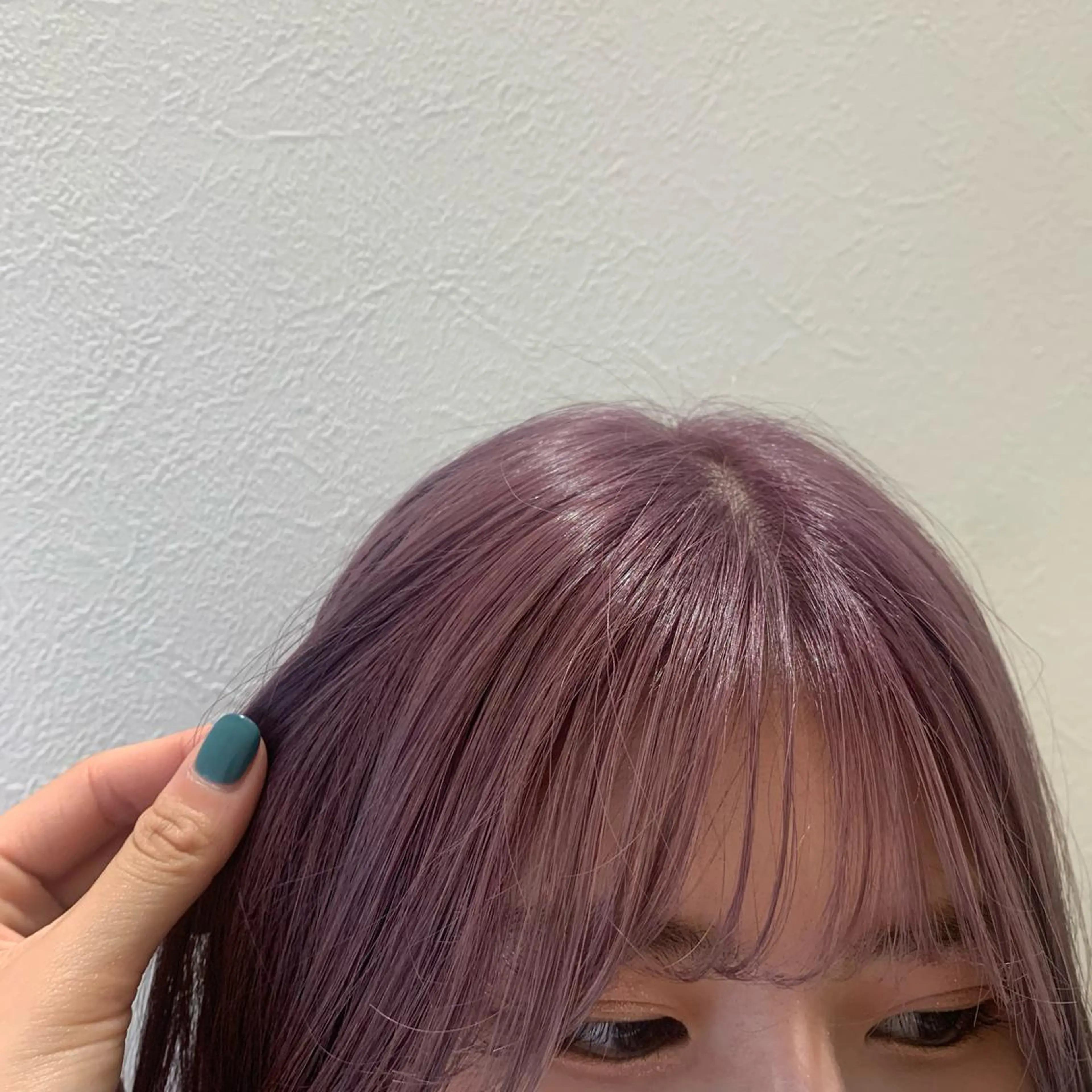 ロング カラー ラベンダーカラー ラベンダーピンク ピンクカラー カット ヘアカラー トリートメント hub hair レイヤー/透明感のヘアスタイル