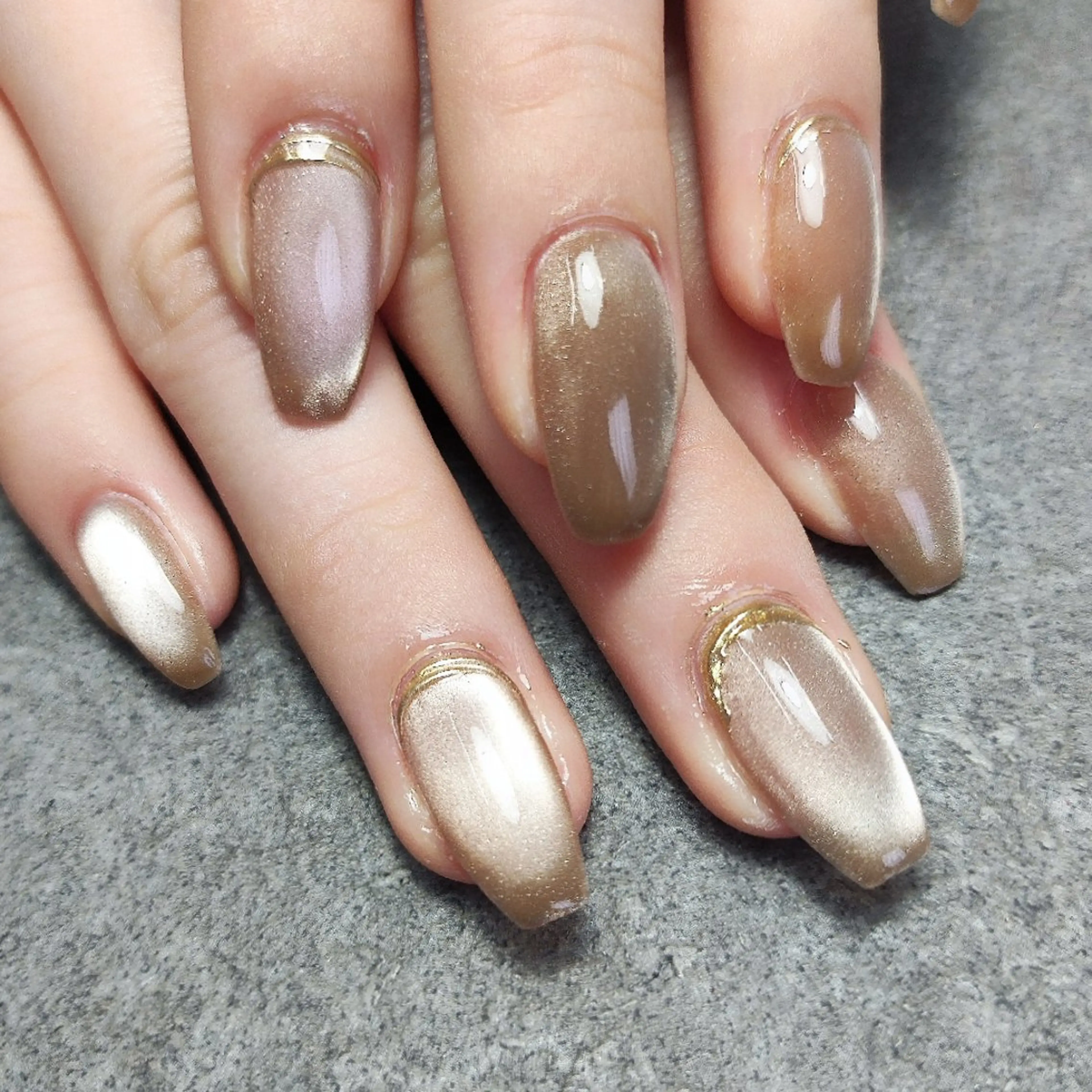 ハンドネイル 個人サロン saltnailのネイルデザイン
