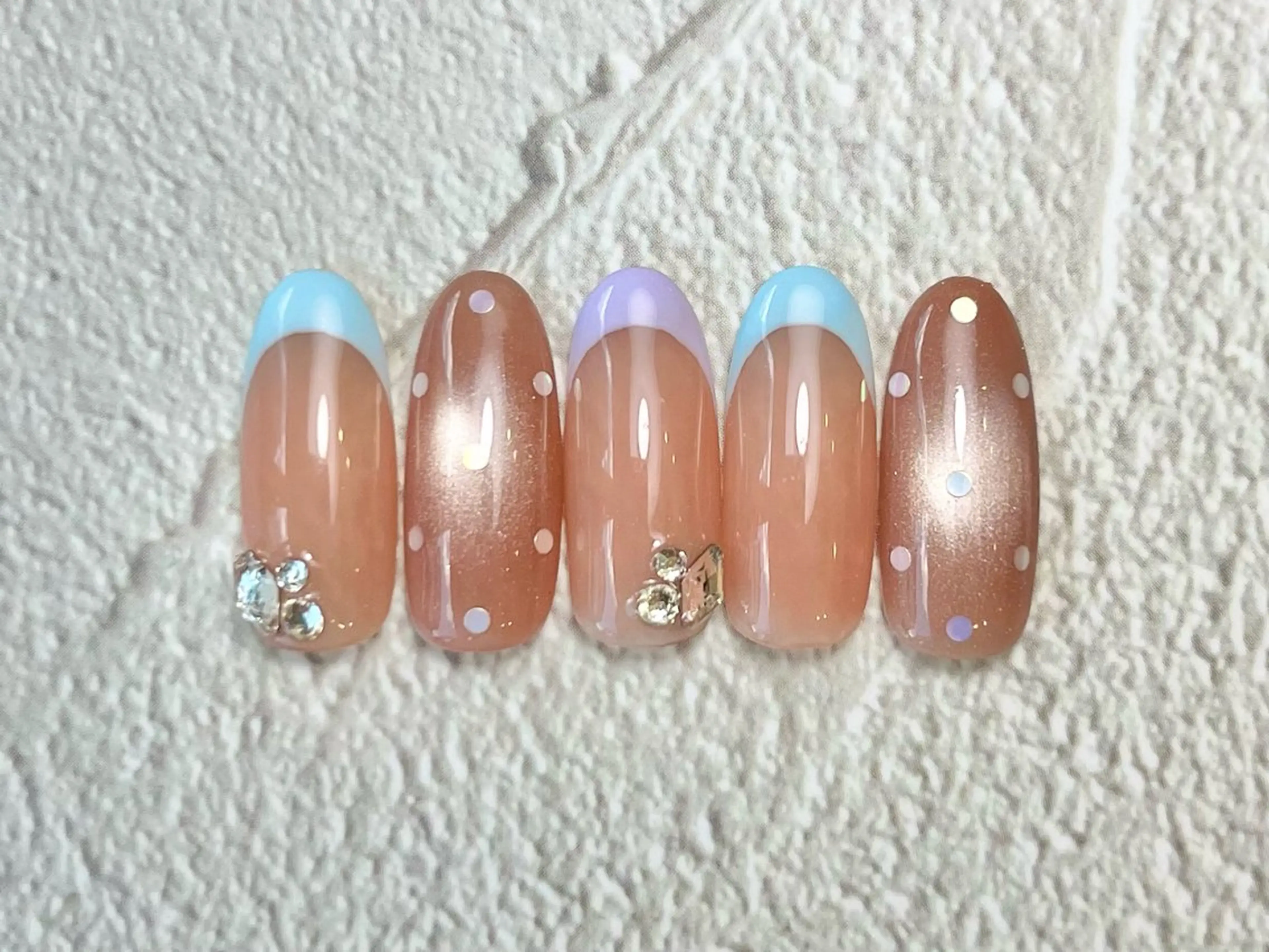 ネイル ハンドネイル TOPAZ恵比寿所属・Tsuno Nagisaのネイルデザイン