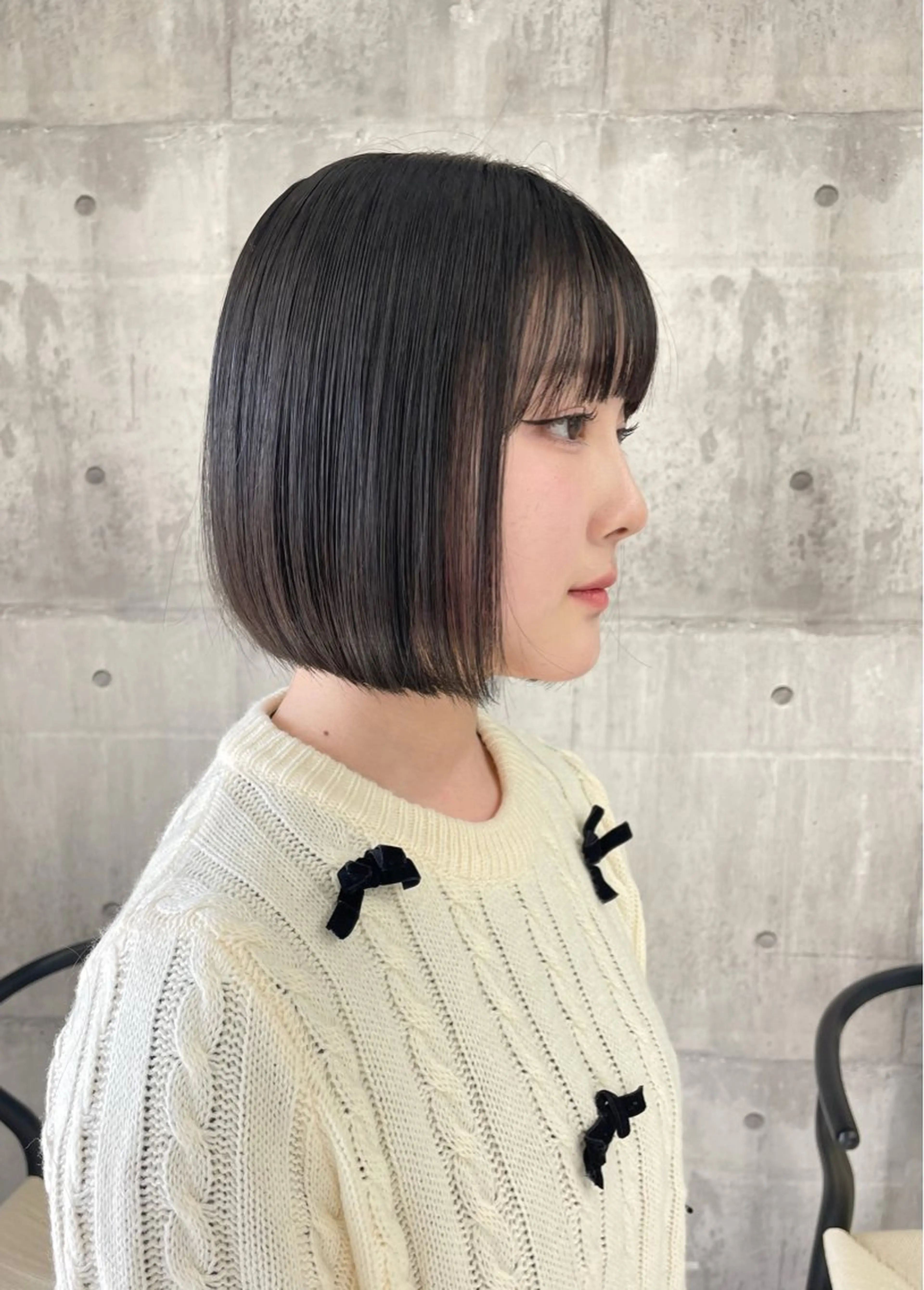 ショート 学生 錦 茉李 @lm.mari03のヘアスタイル