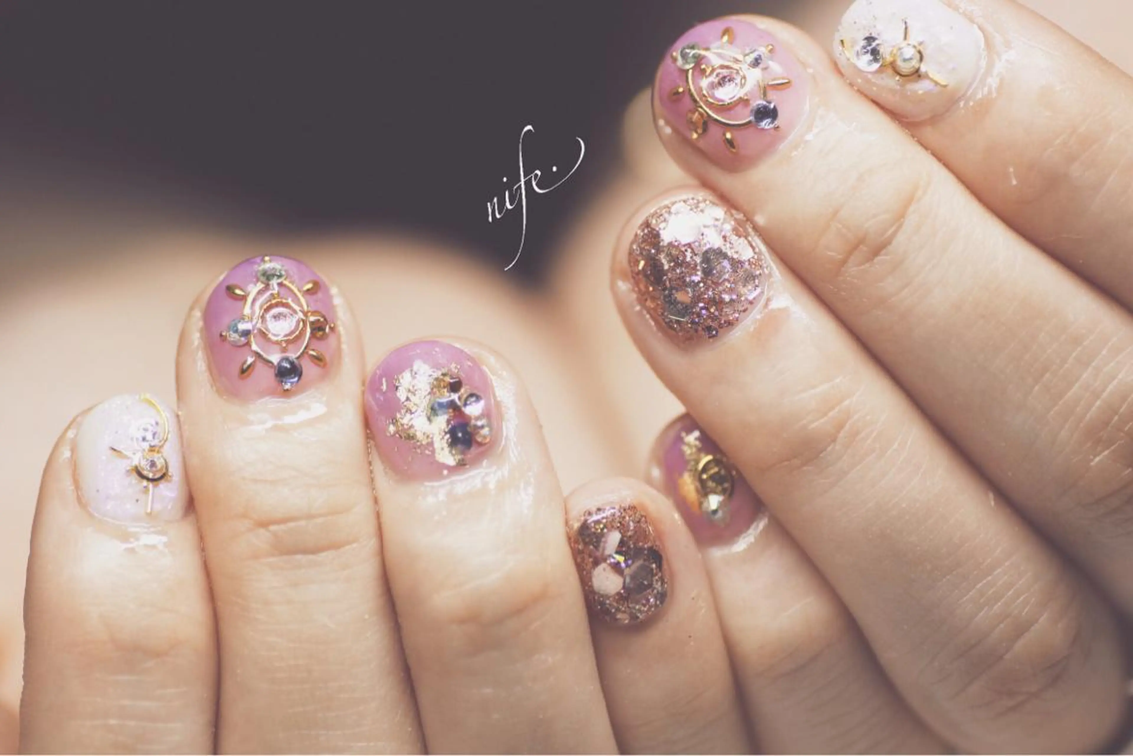 ネイル アートネイル atelier nife.のネイルデザイン