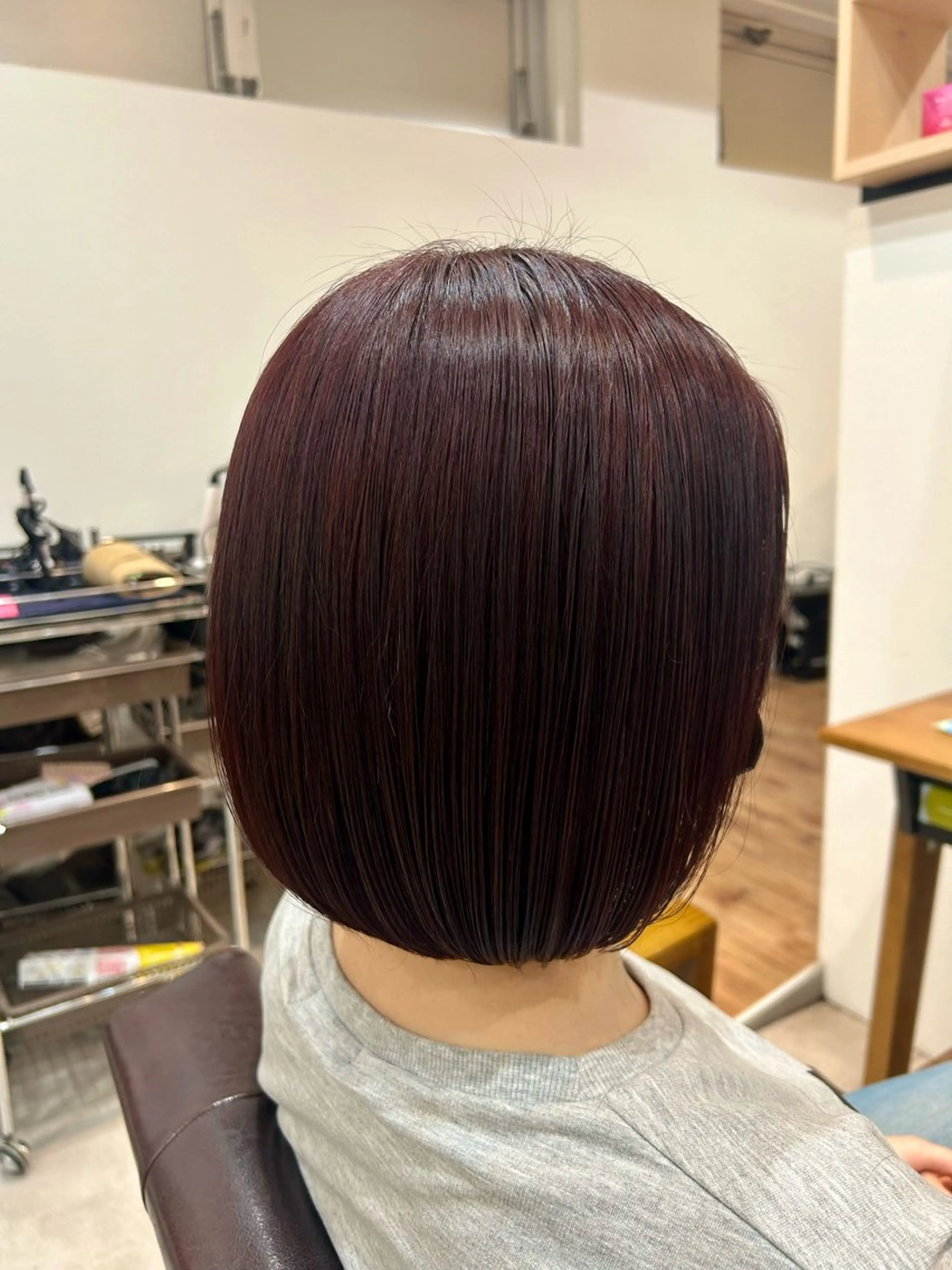 ミディアム カラー lico×little大通所属・あみ 🐷のヘアスタイル