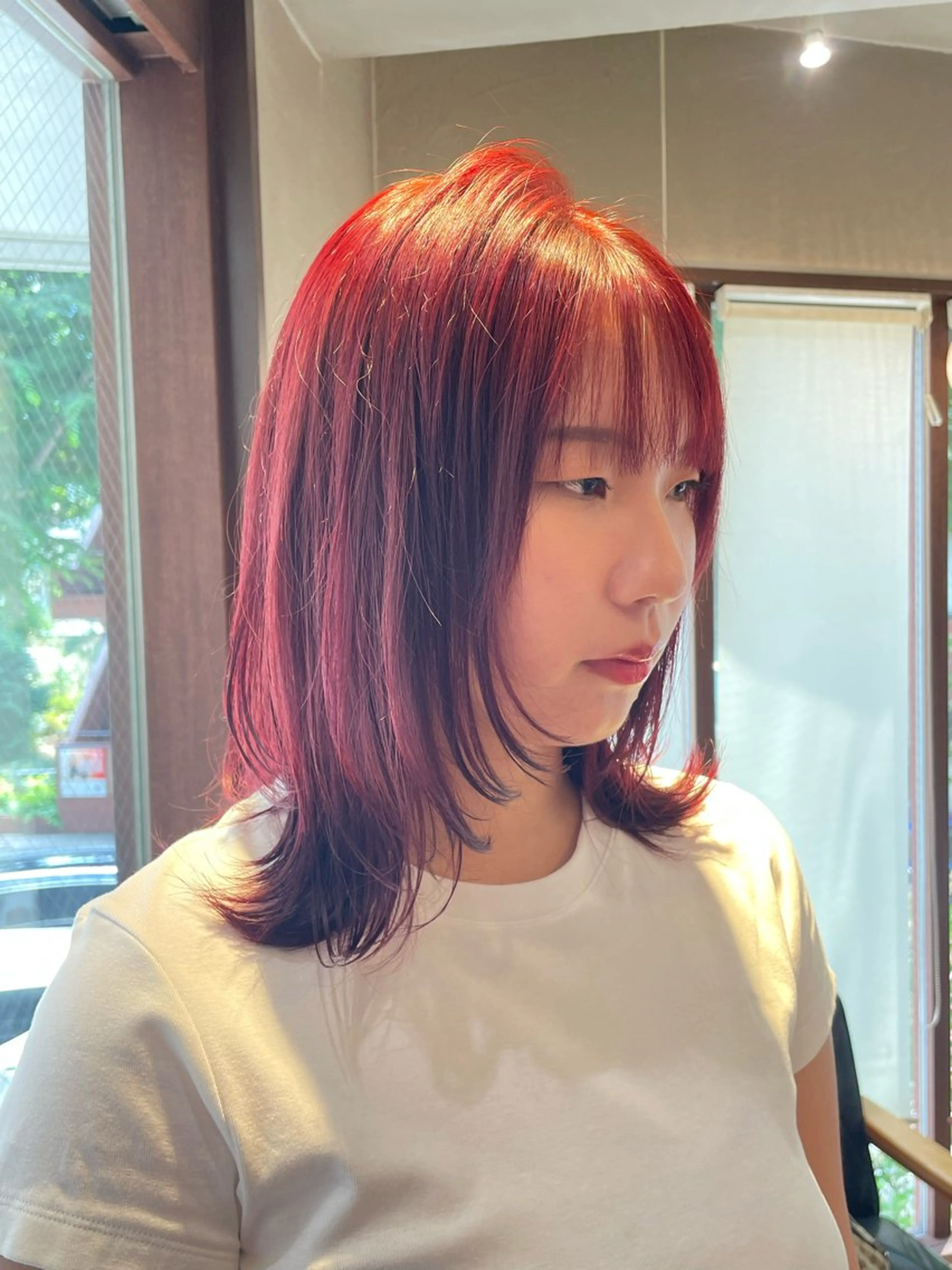 ミディアム ショート✂︎ ゆるパーマKANOのヘアスタイル