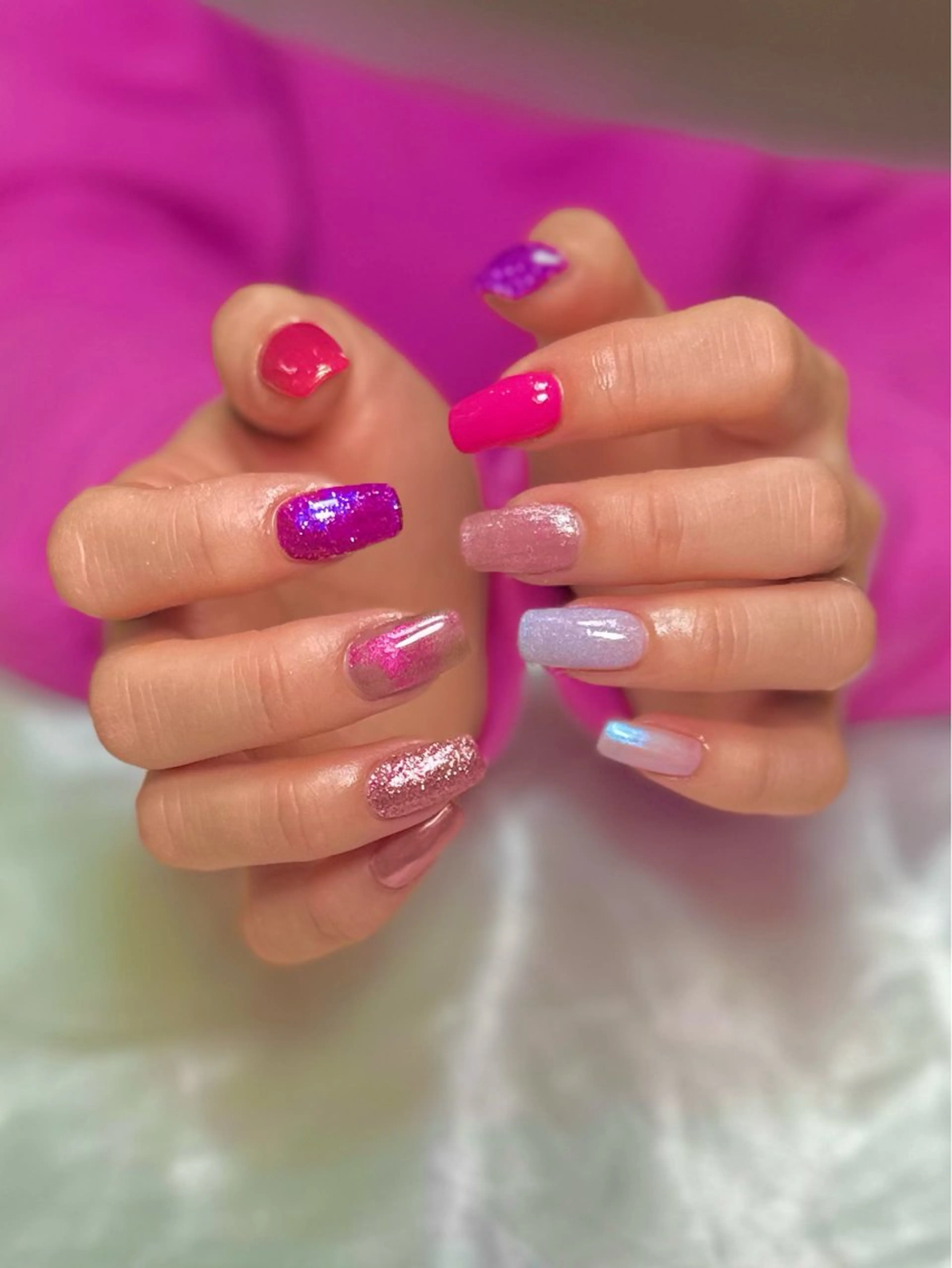 ネイル マルサンカクシカク所属・○△□ 守口市のネイルデザイン